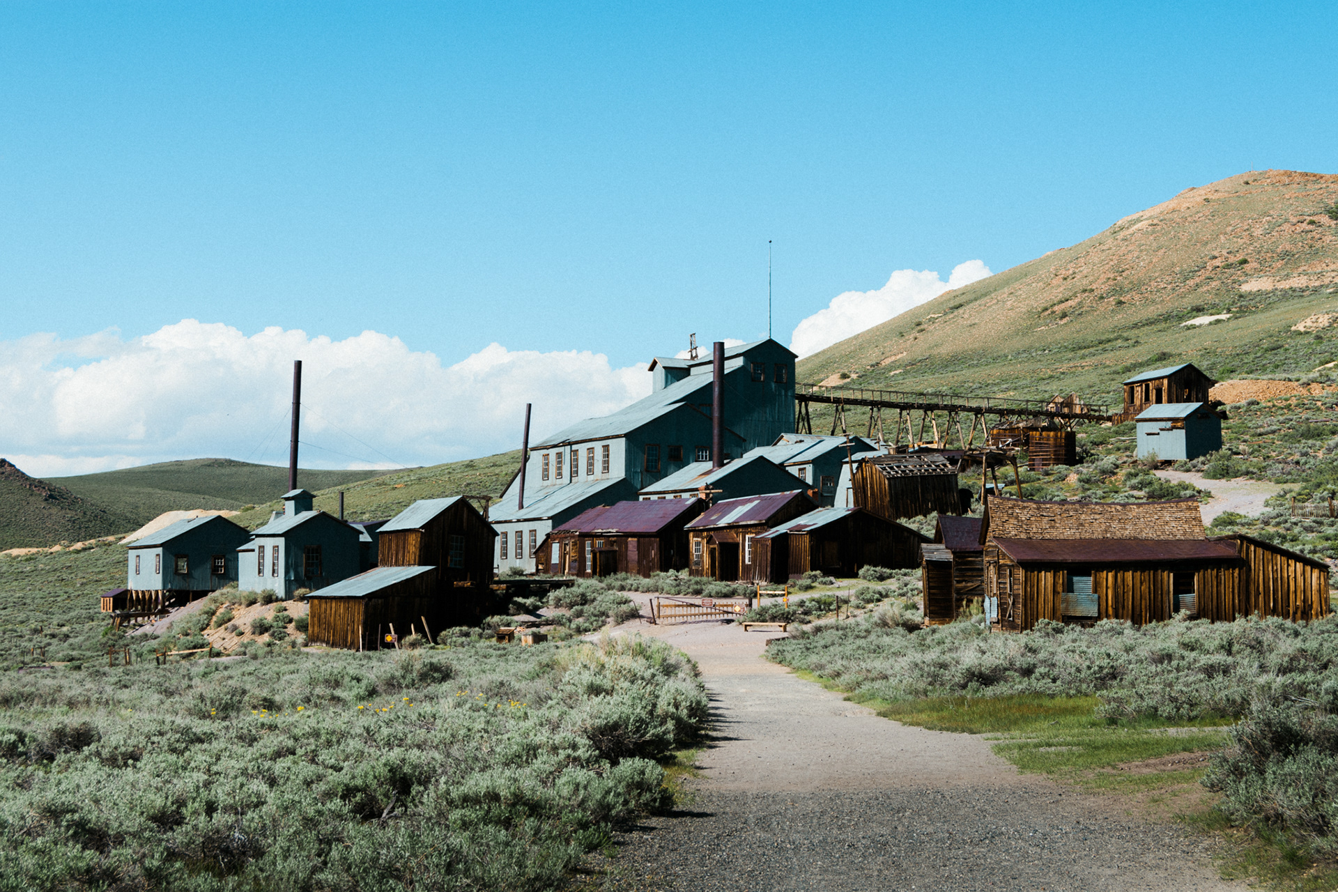 spookstad bodie californie