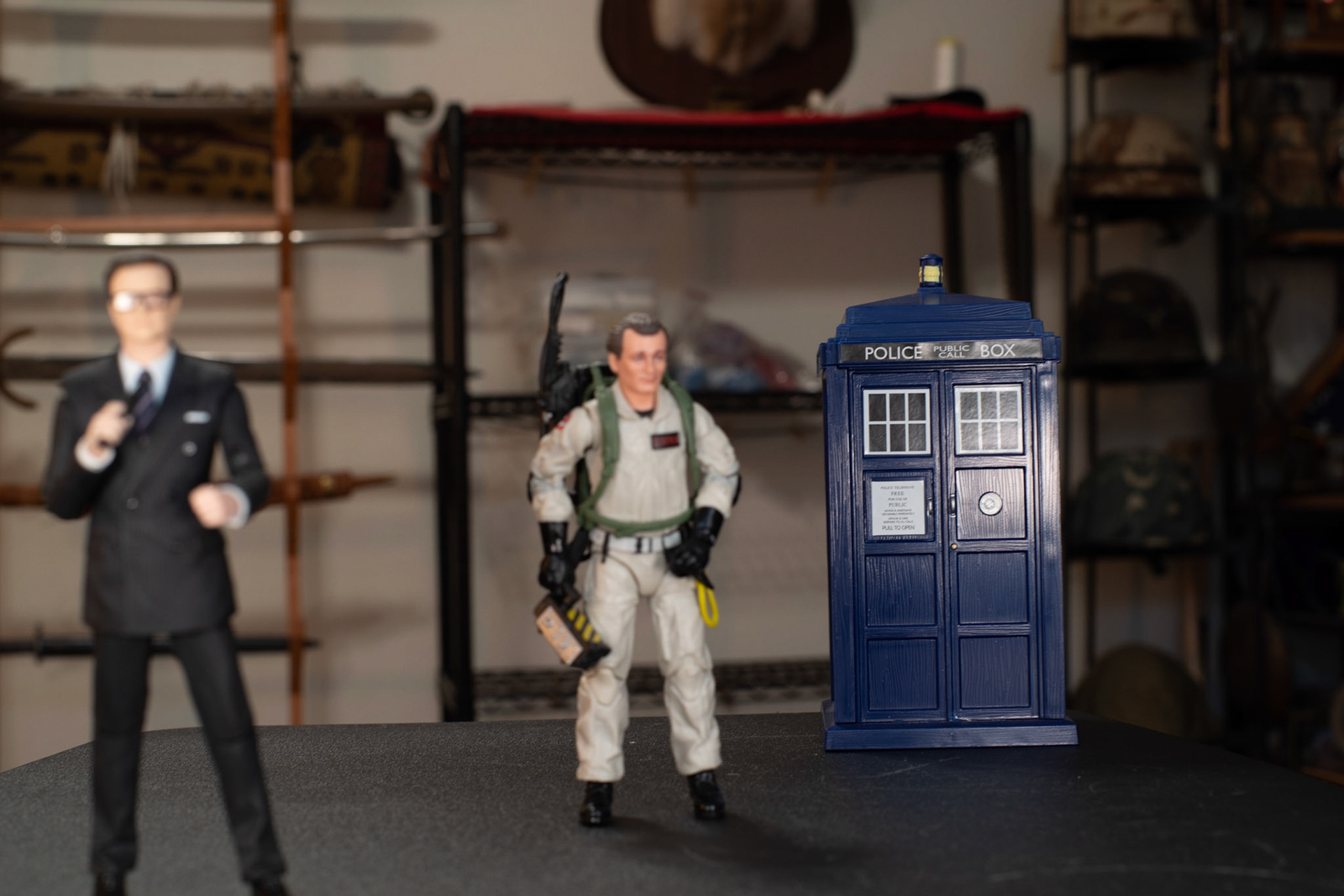 Back Figure In Focus on F8