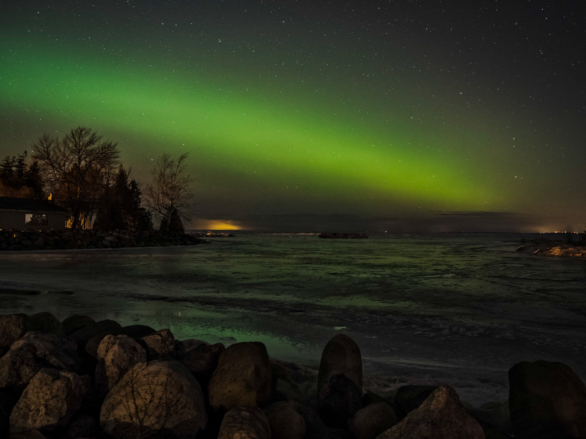 St. Patrick's Day Aurora
