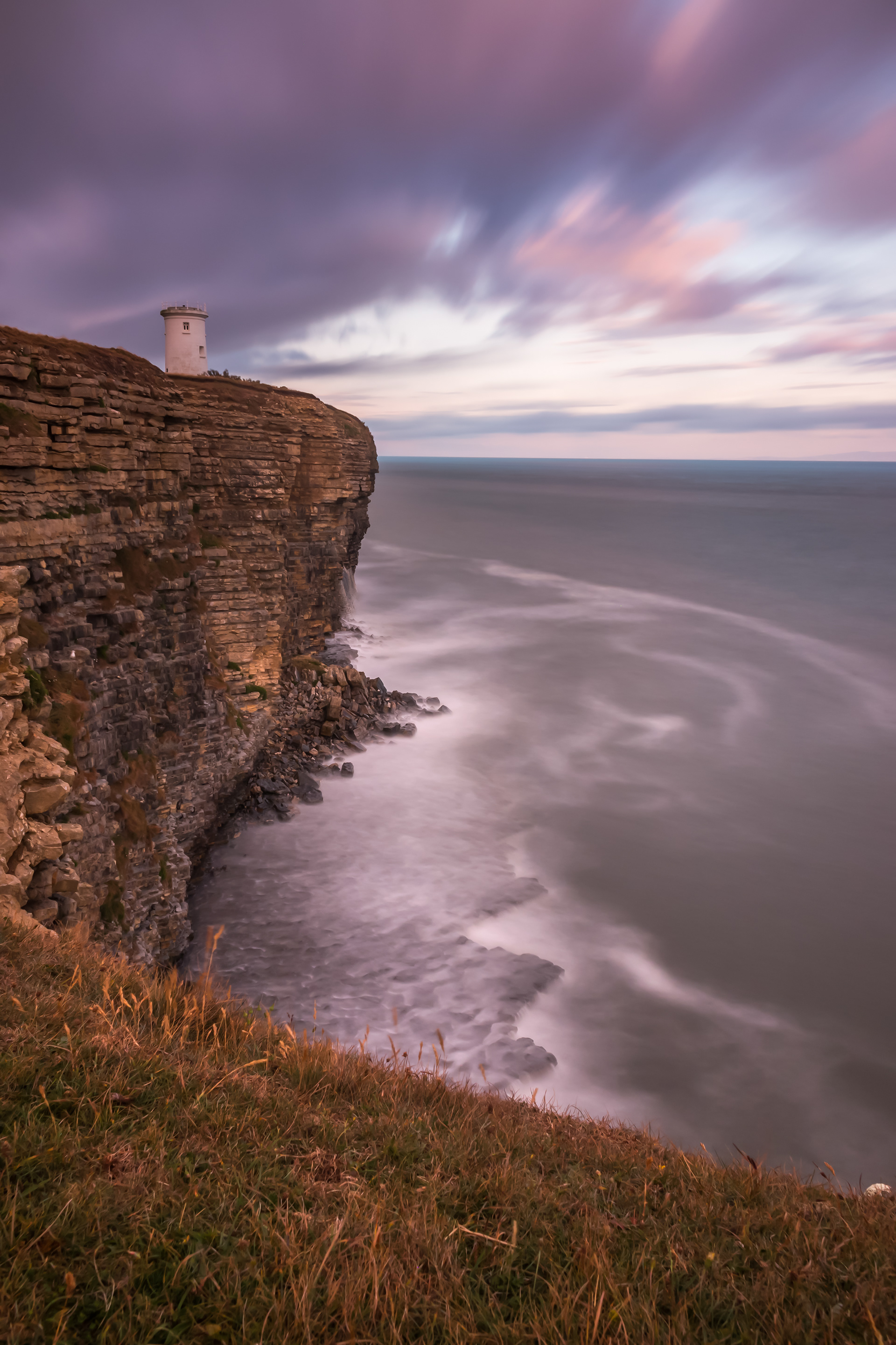 West Tower Long Exposure Portrait