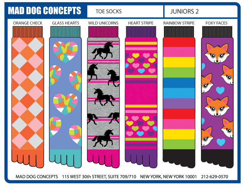 Junior Toe Socks 1