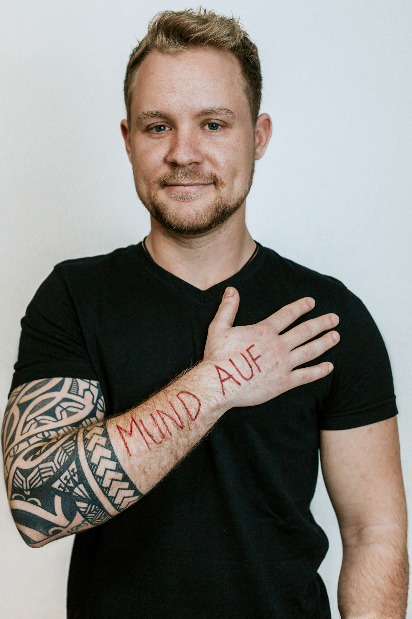 Mund auf