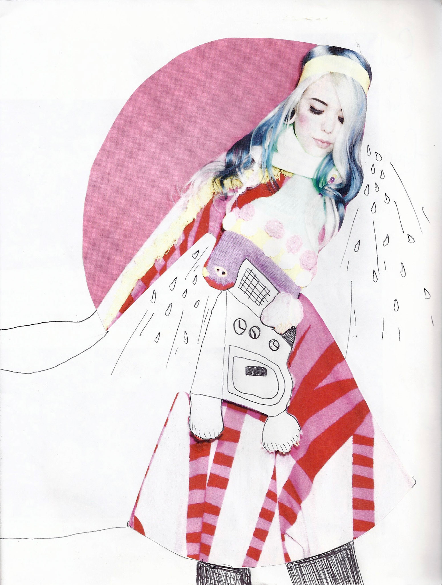 Vessels, No. 1. 2018. Mixed Media, 11 x 8.5"