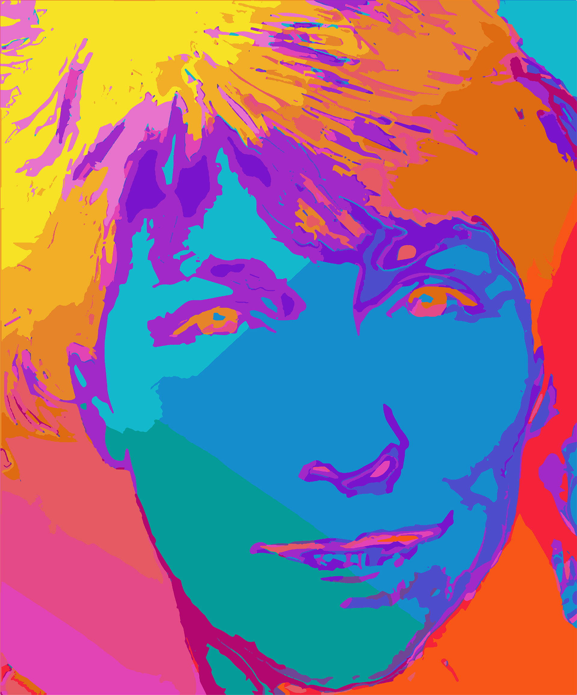 my face illustration
