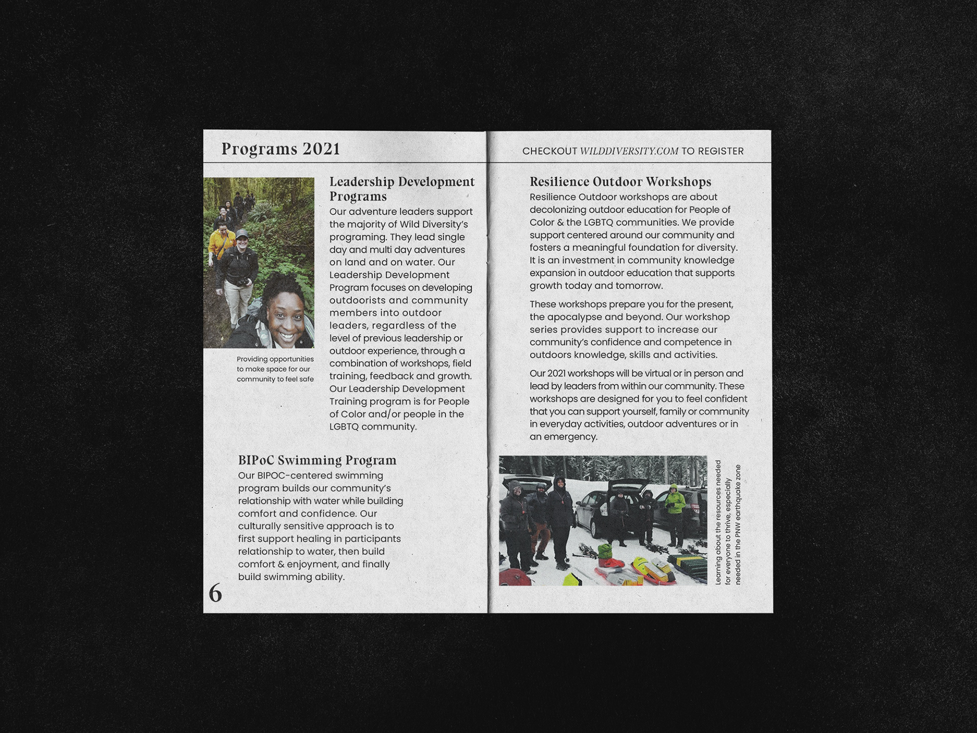 Programs description