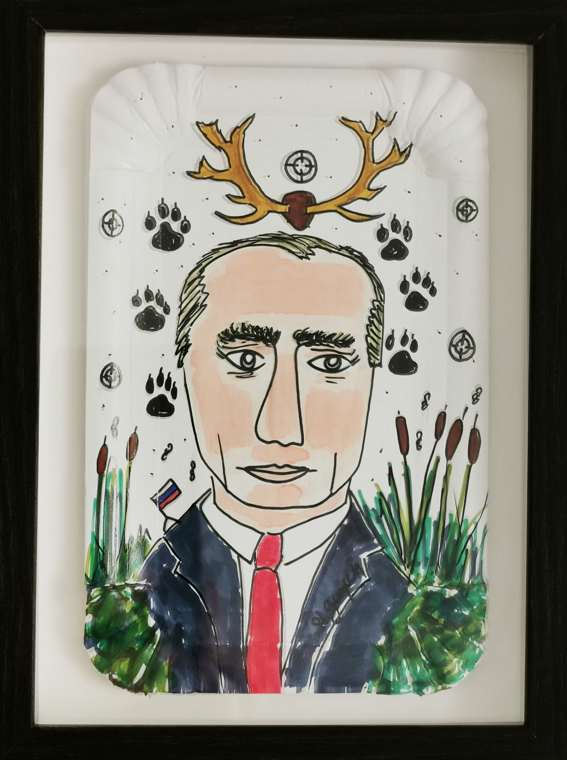 Illustration Putin