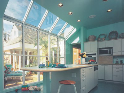 Glass bump-outs can expand and beautify almost any room.