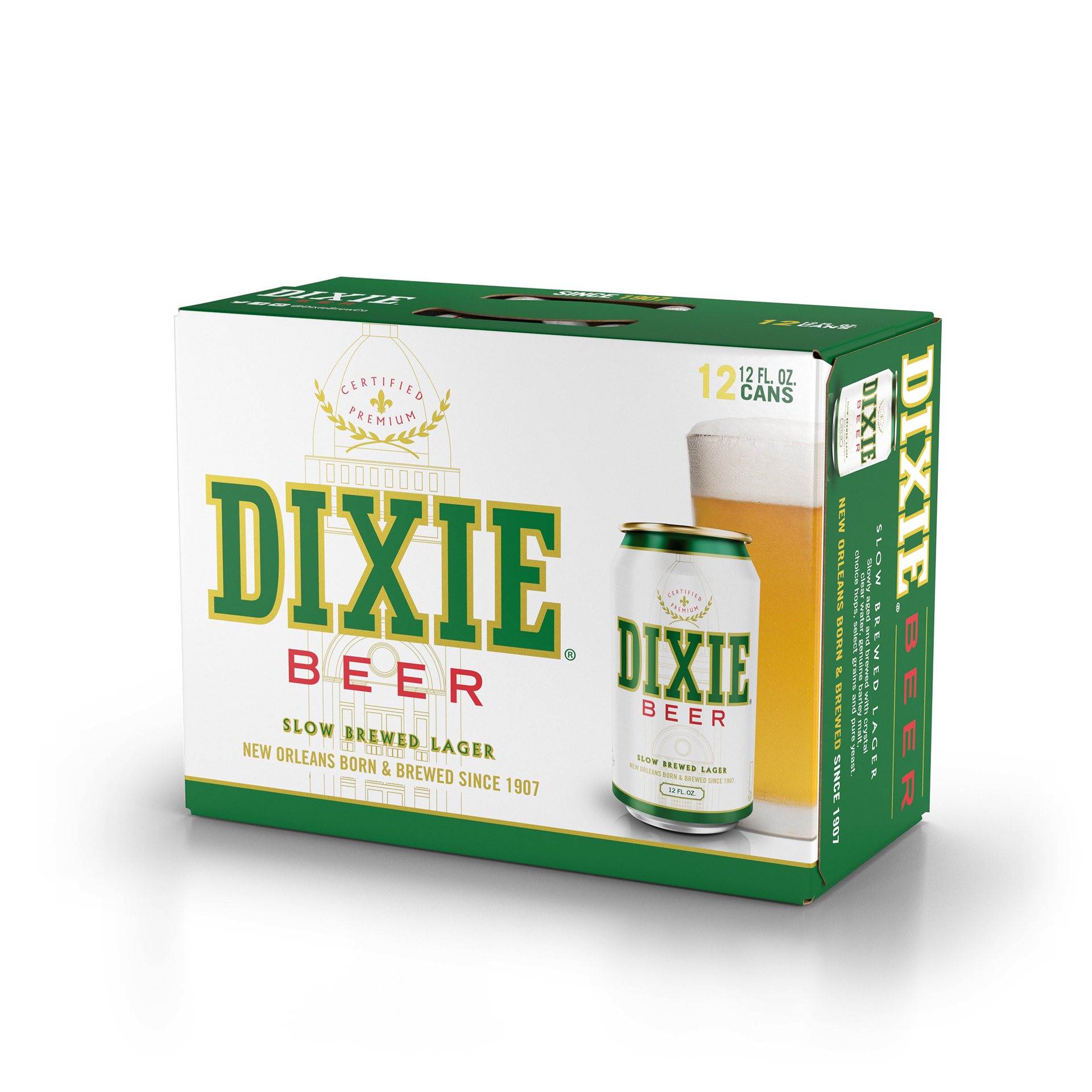 Dixie Beer 12 oz. 12pk Cans