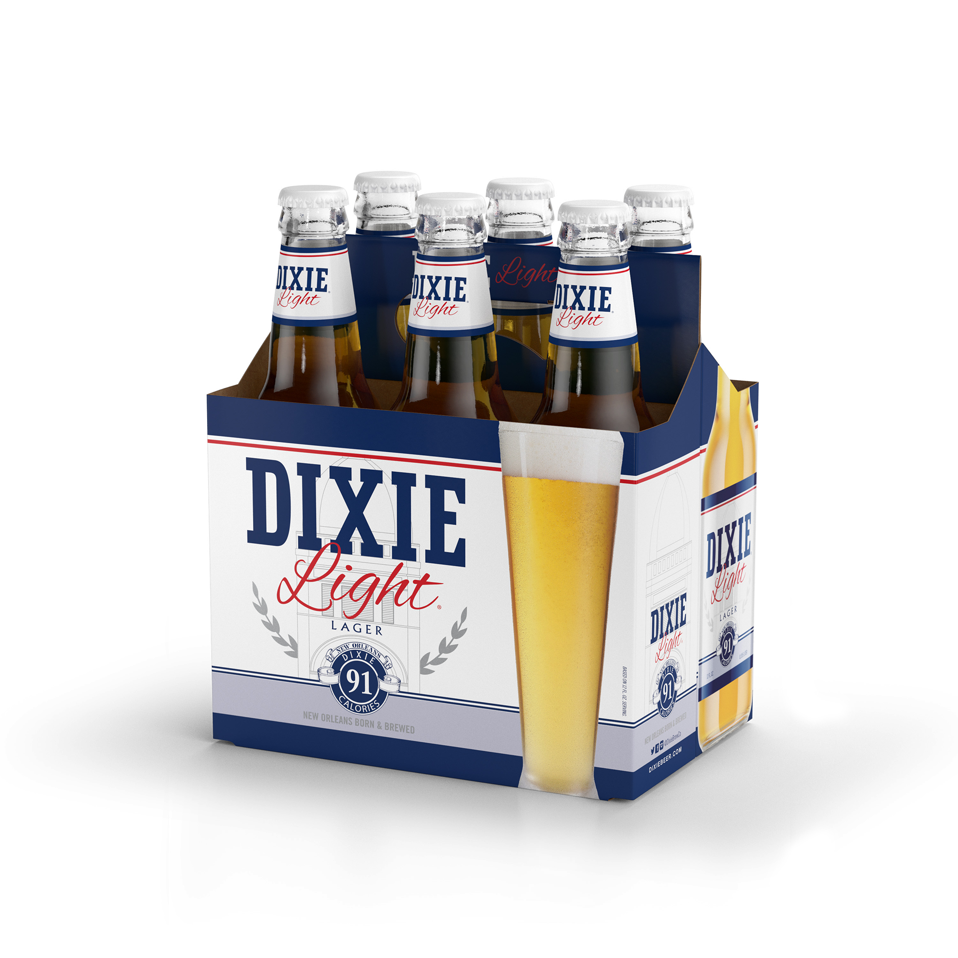 Dixie Light 12 oz. 6pk Carrier