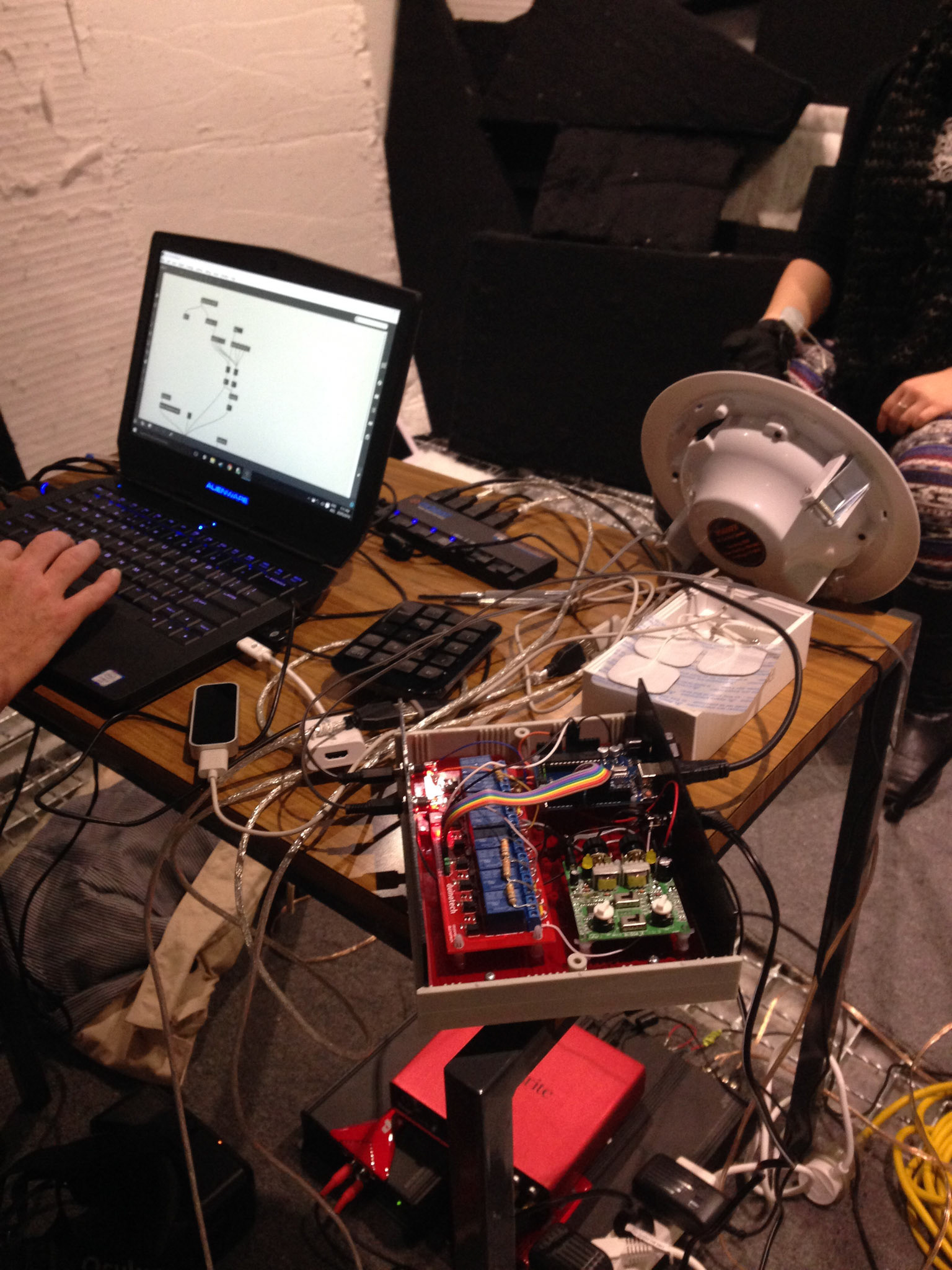 Testing acoustic & VR technology