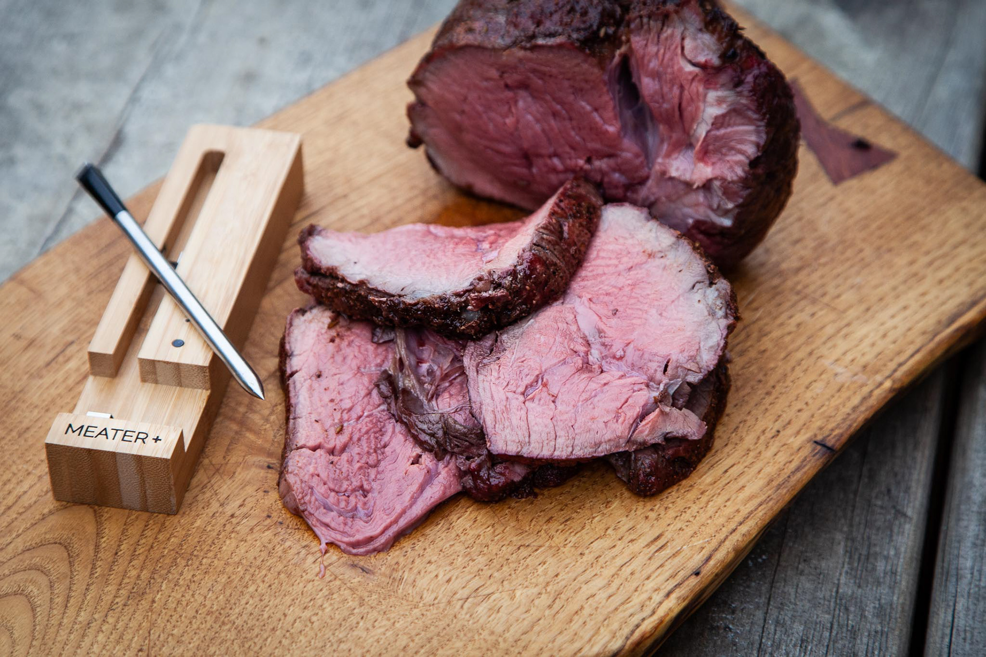 Outdoor Cooking Rotisserie Beef Topside