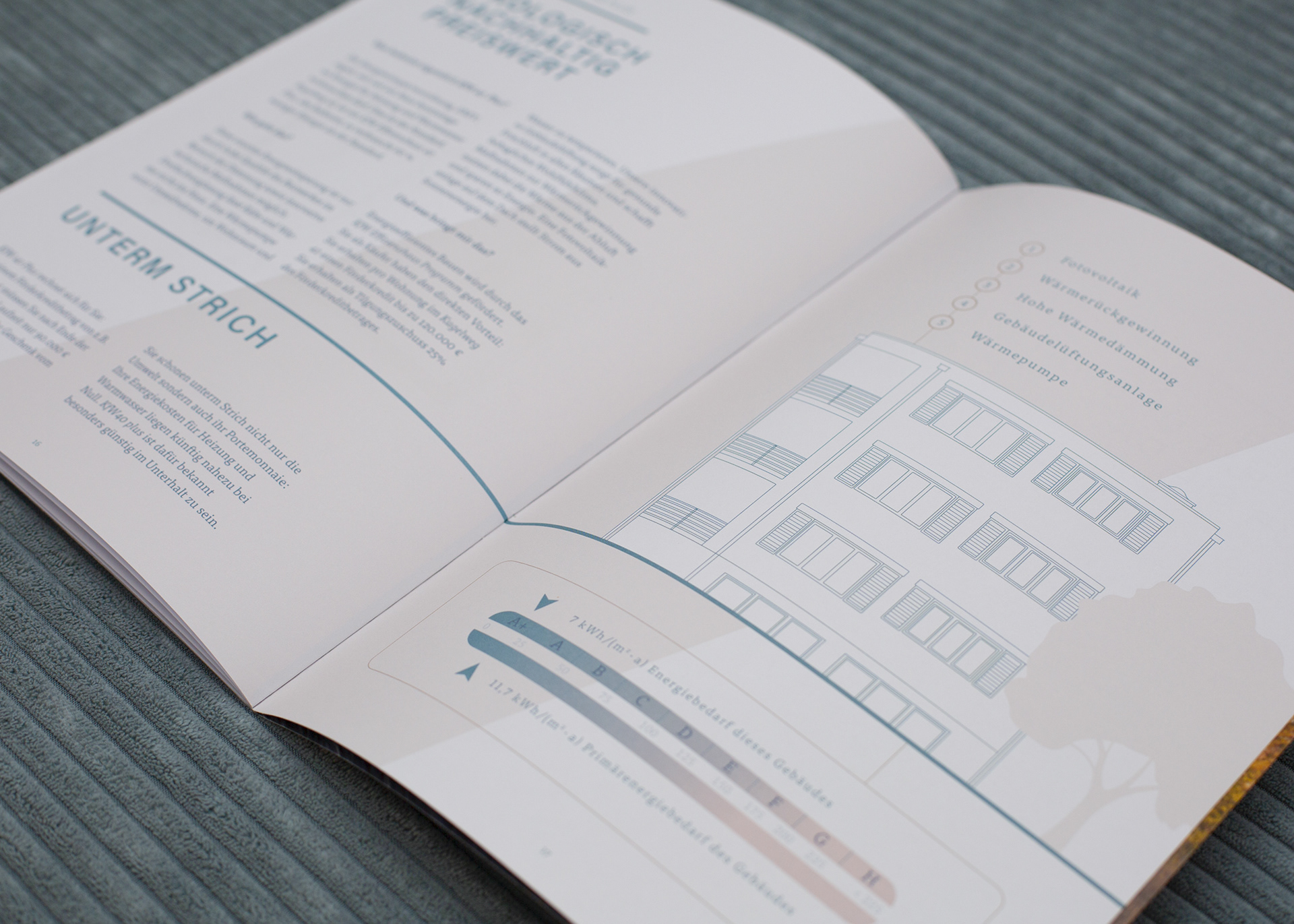 Kundenmagazin / Marketing Brochure, Infografik