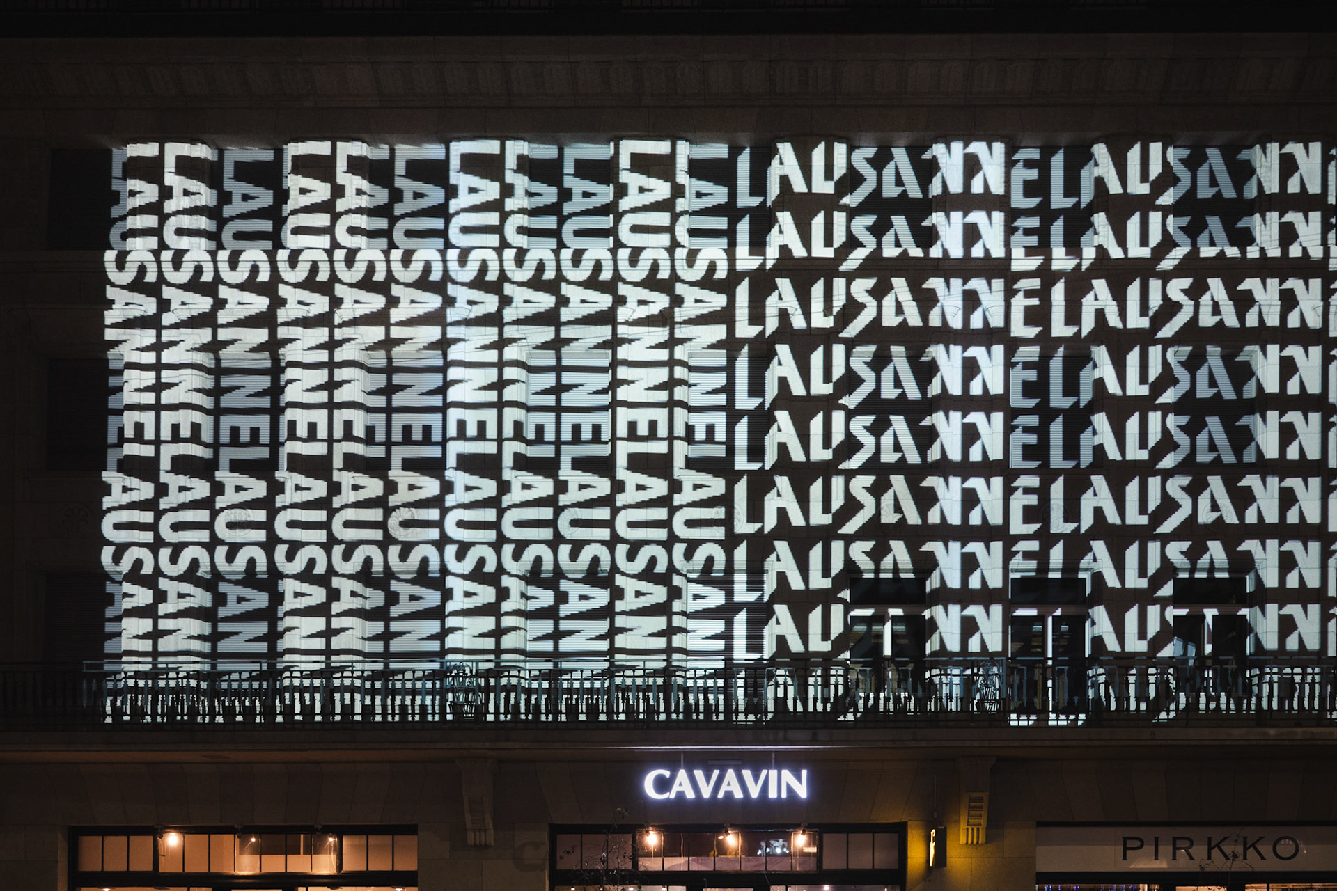 Lausanne Lumières 2021, L-A-U-S-A-N-N-E