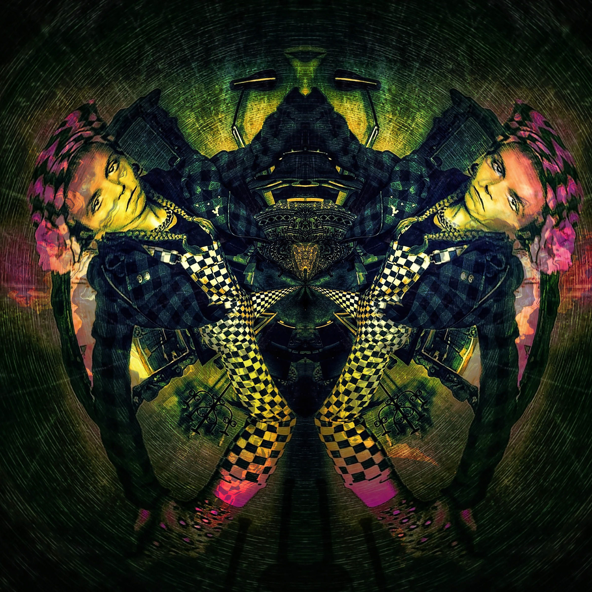 'Subverted Selfies' for the 'Glitch Series'