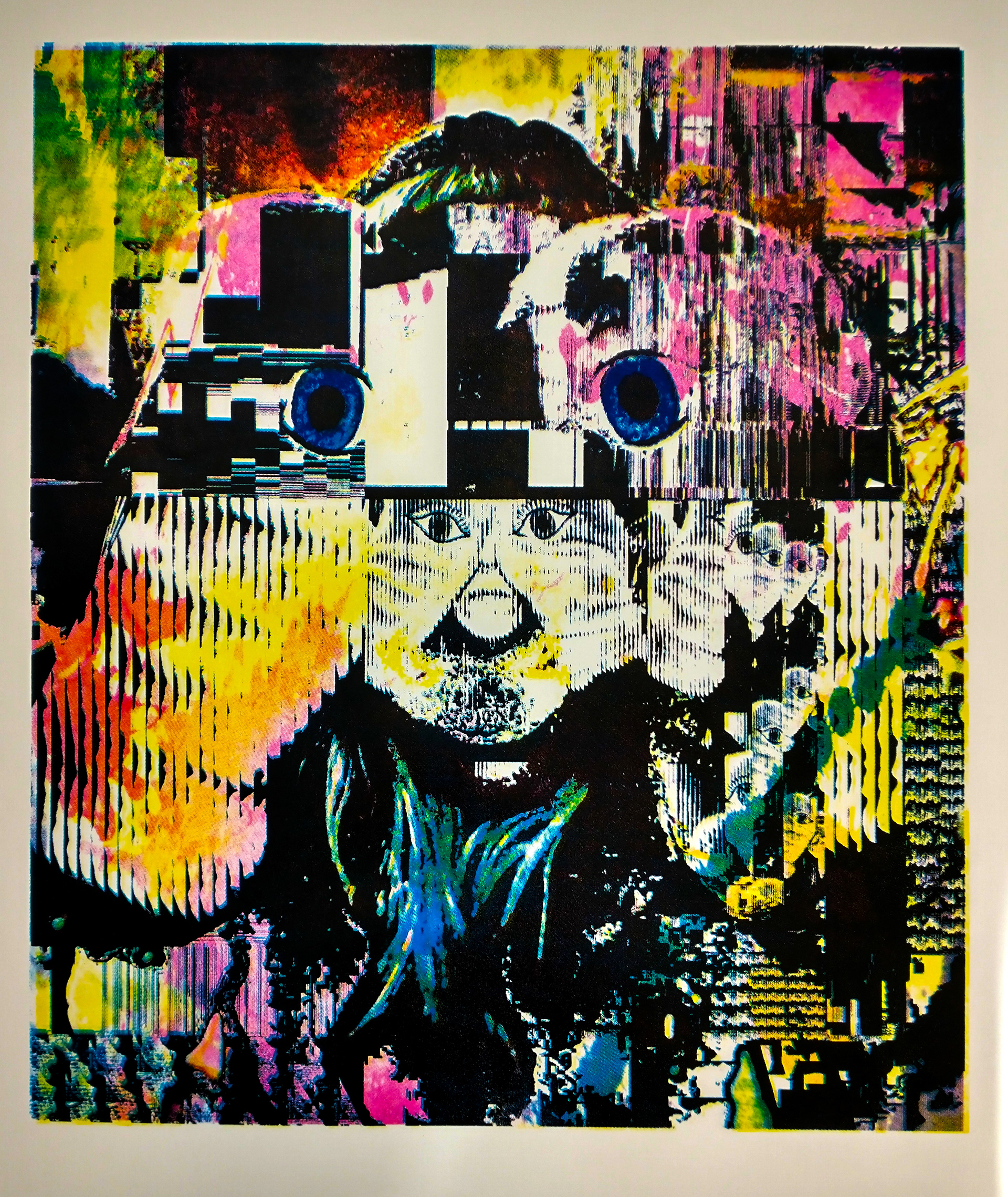 'Glitch Campaign' A2 Silkscreen print