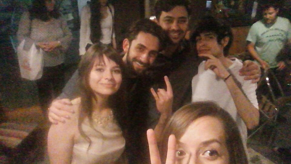 Meus chefes e colegas: Ellen, Kid, Eder e Victor <3