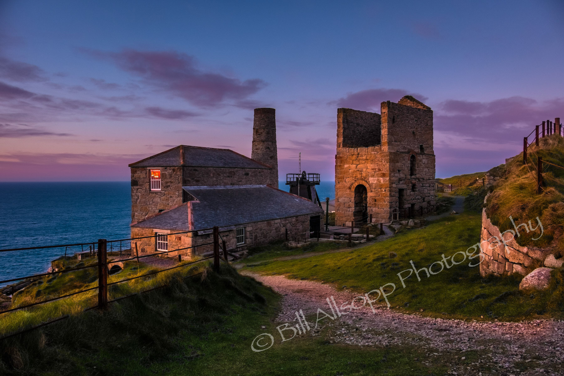 Levant Mine was the scene of one of the worst British mining disasters when the mechanism for taking miners up and down the shaft failed and 39 men died.
