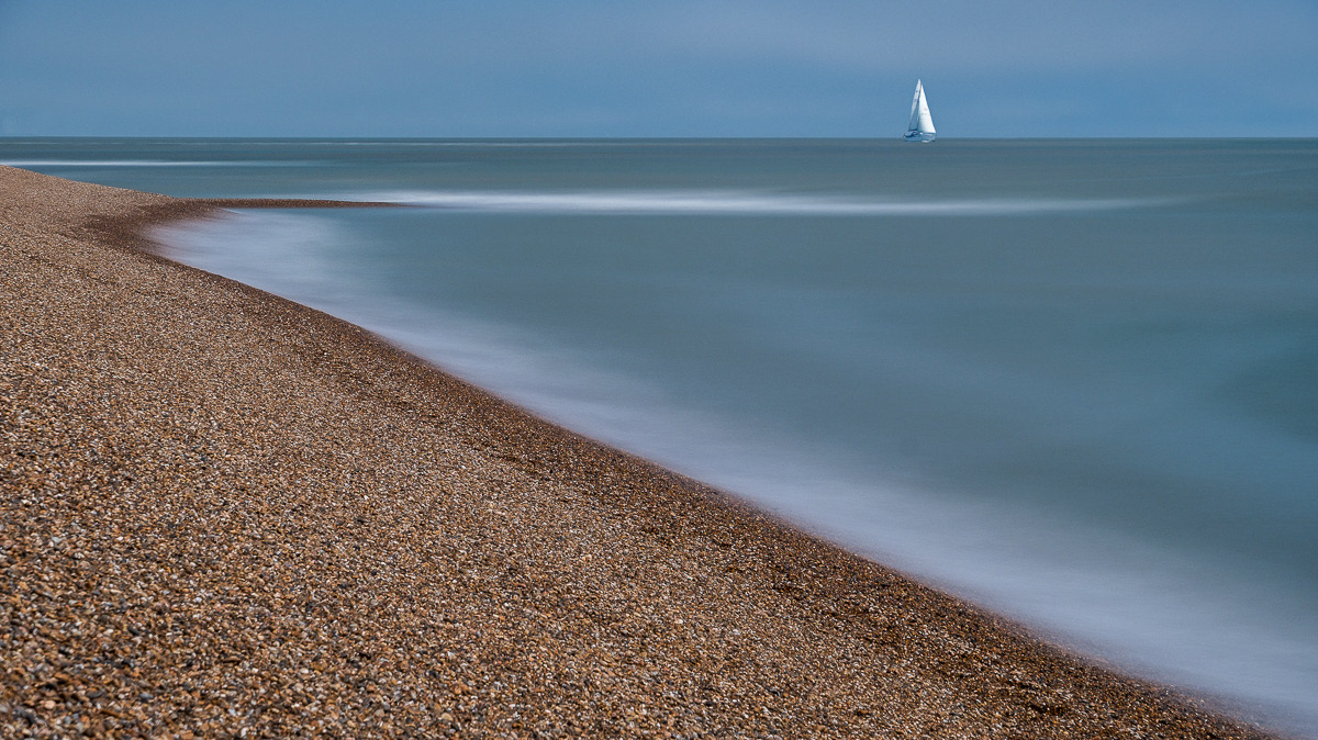 Sailing an uncertain sea.