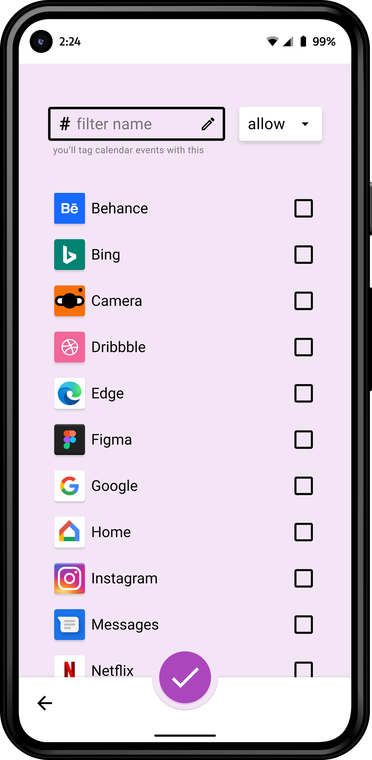 filter editor