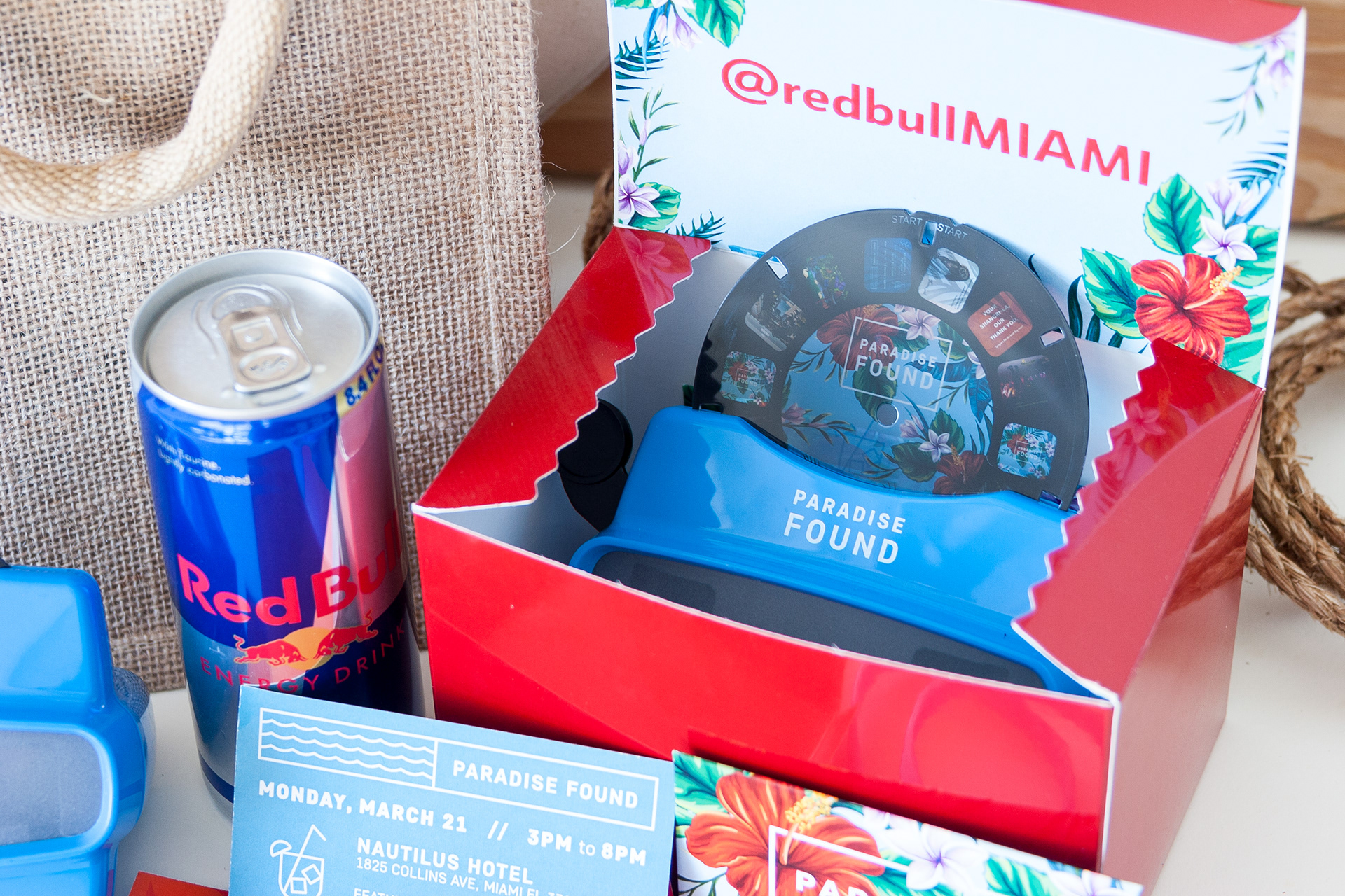 Red Bull VIP Mailer SuperMarket Creative