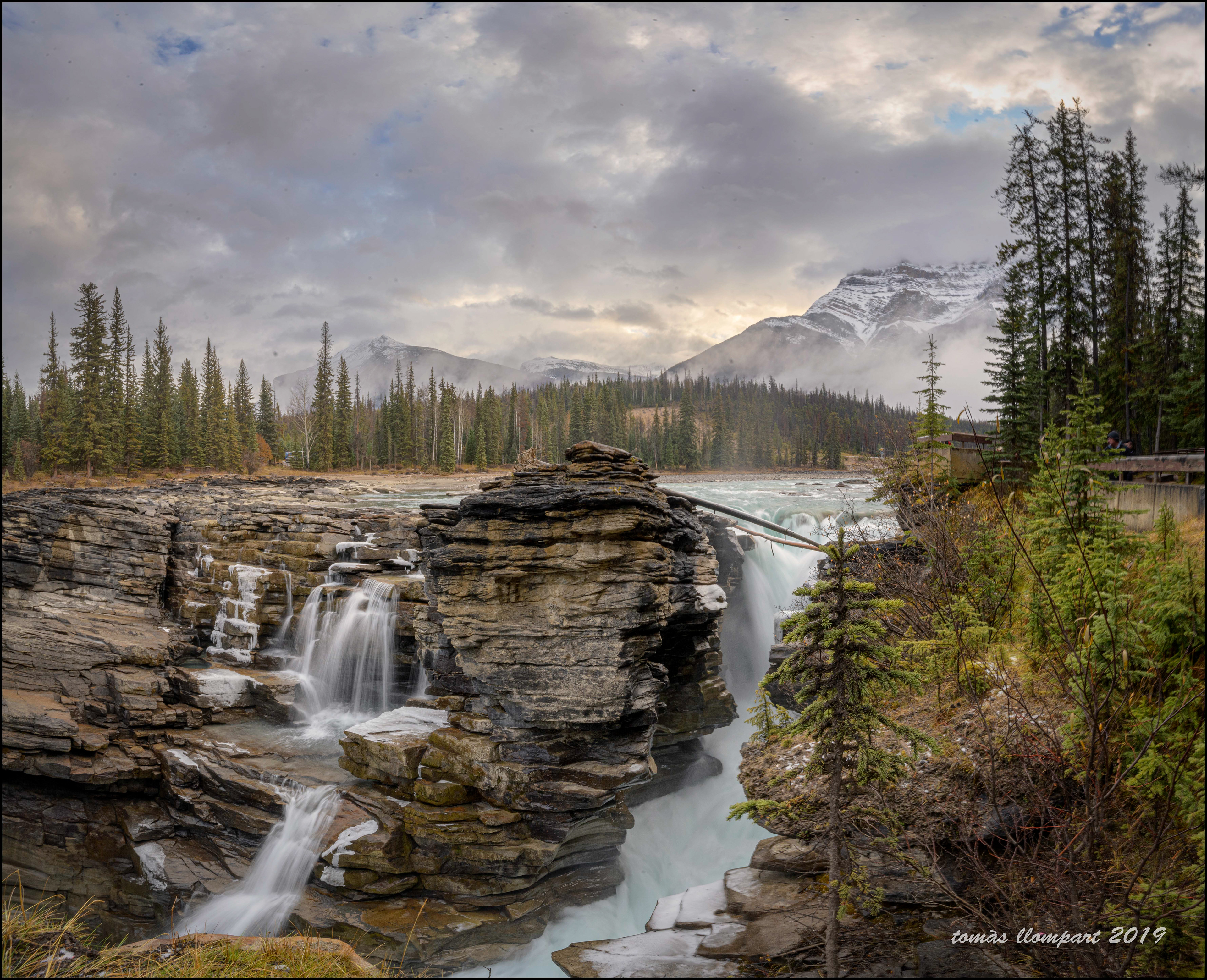 Athabasca falls (Jasper, Canada)