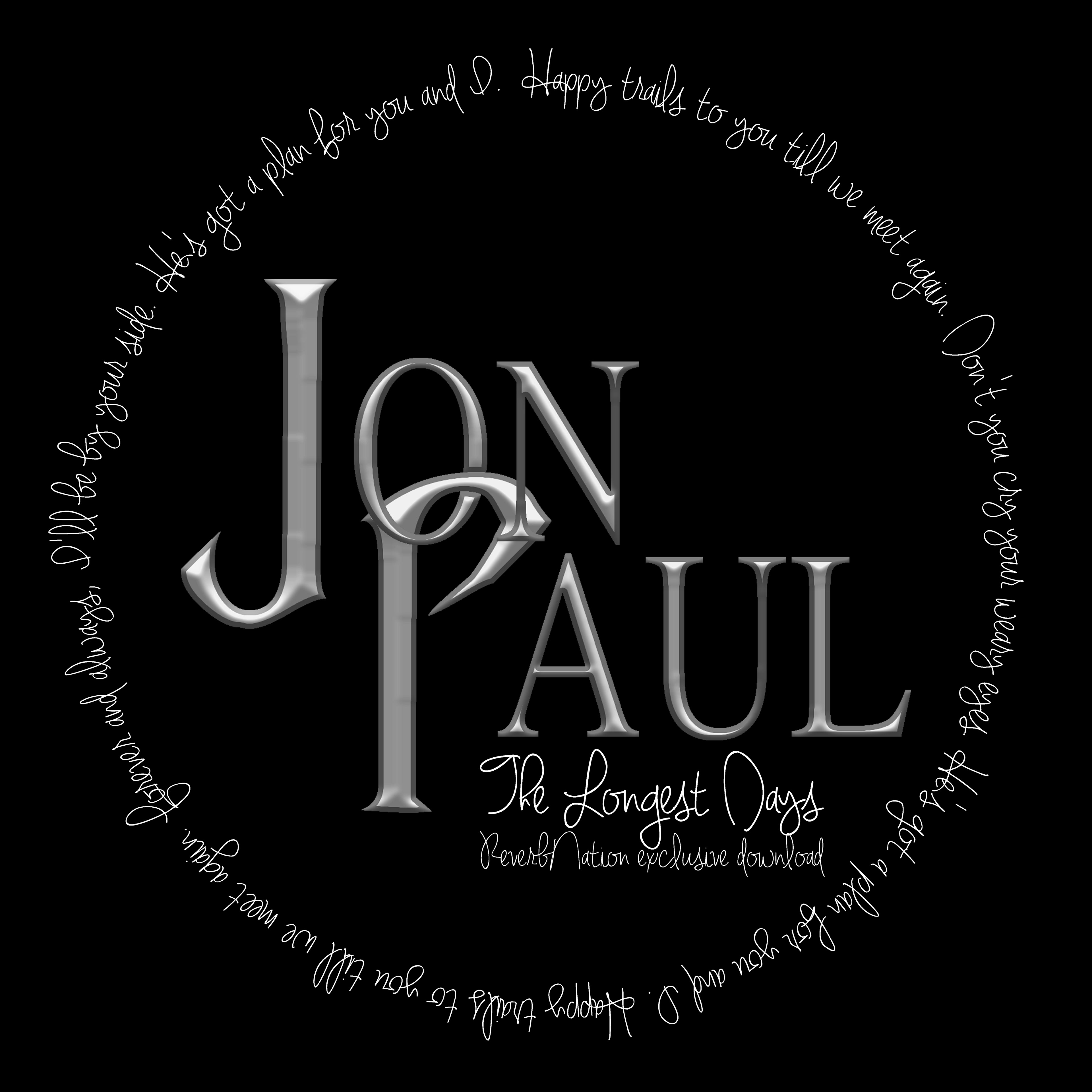Jon Paul "The Longest Days – Single" album art (2017)