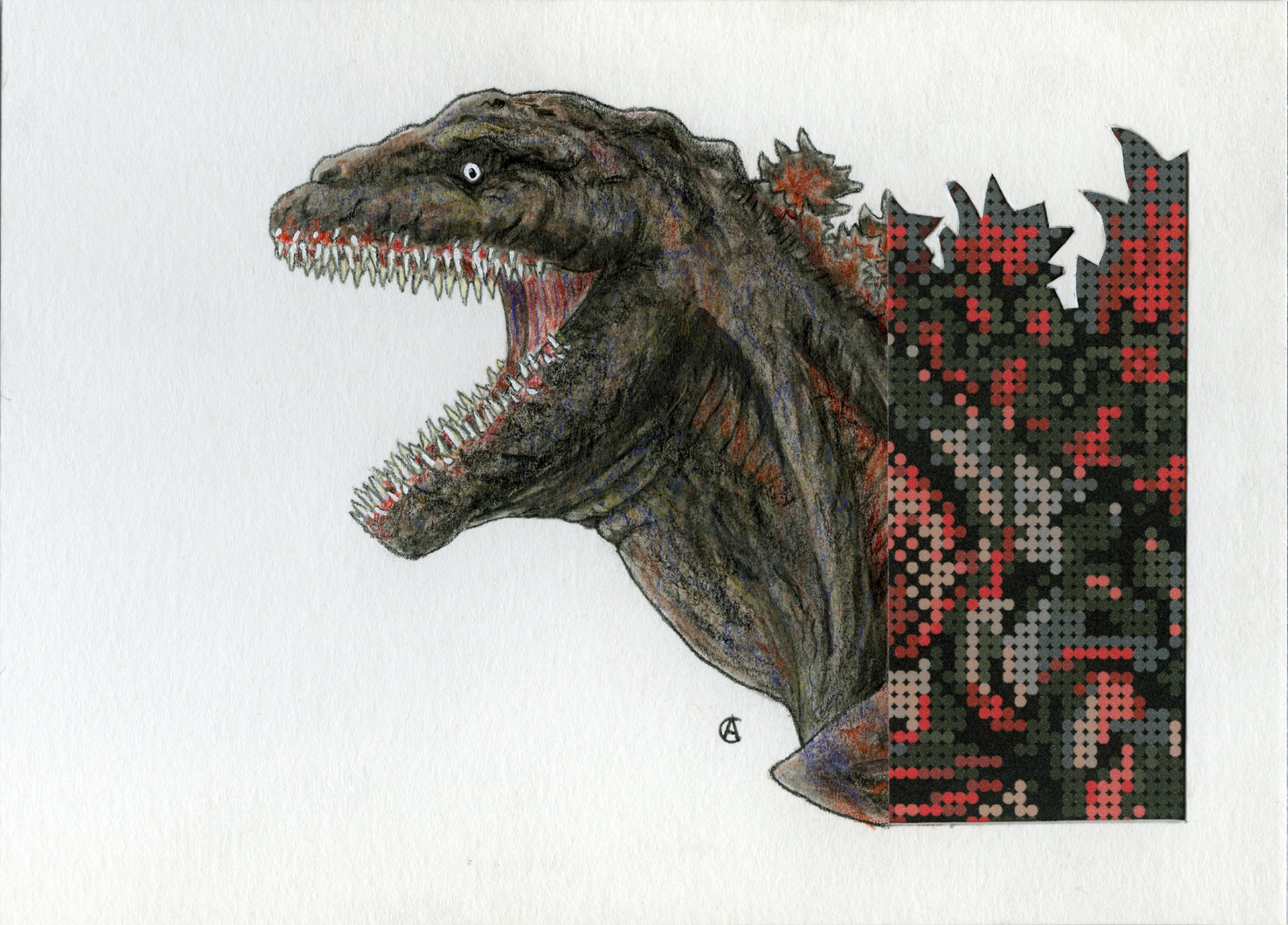 Radioactive King 2016 7" x 5"
