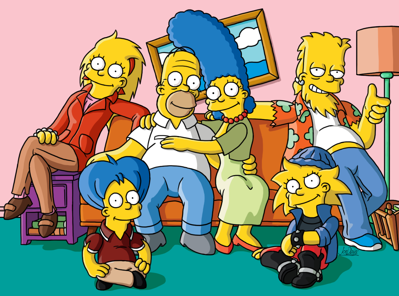 simpsons in the future