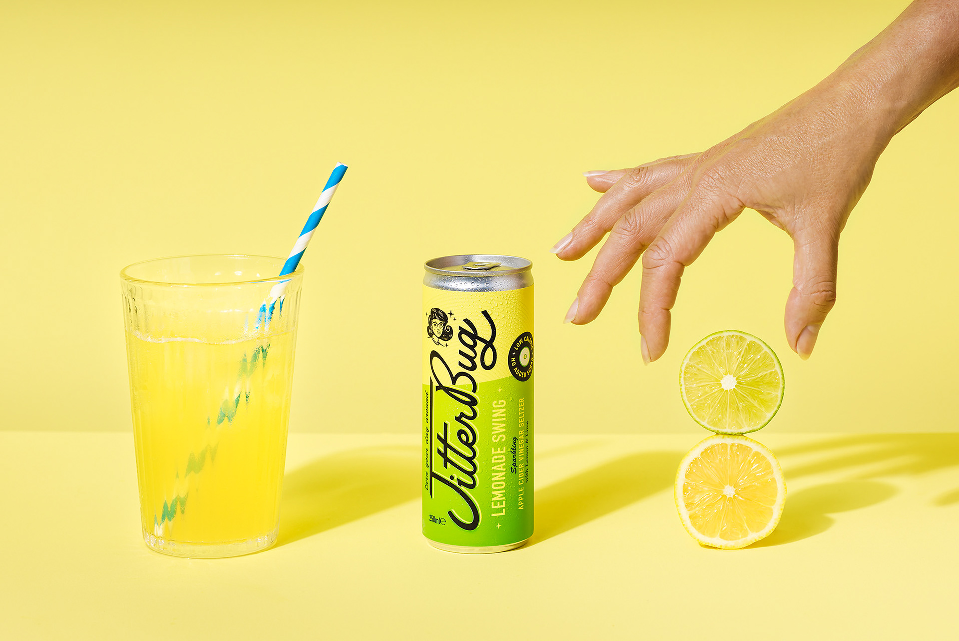 Jitterbug Seltzer Drink / Studio Photography