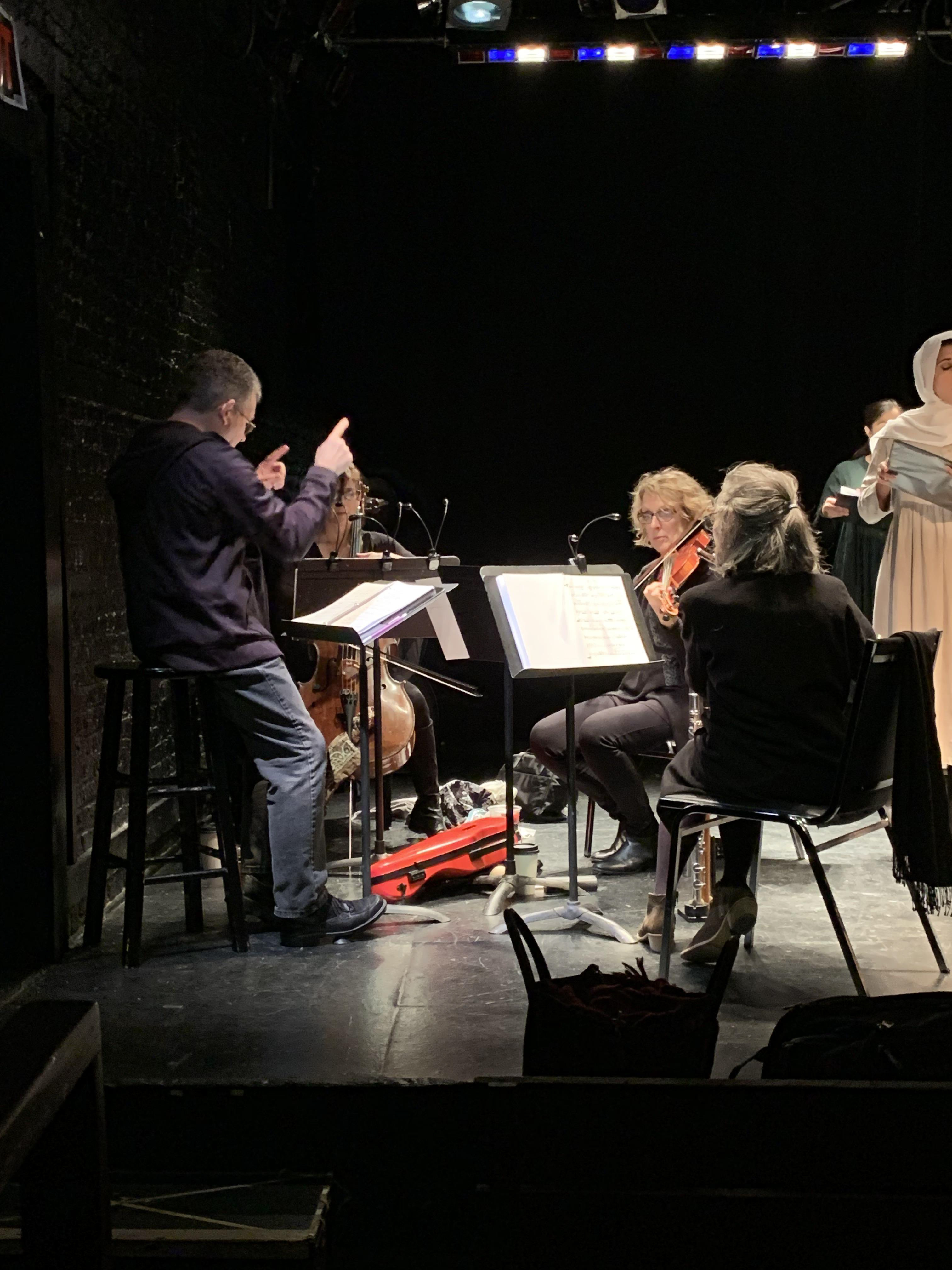 Alan Johnson and trio