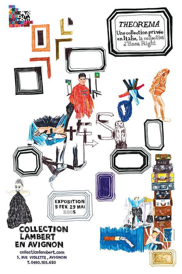 Theorema exhibition poster, 2005