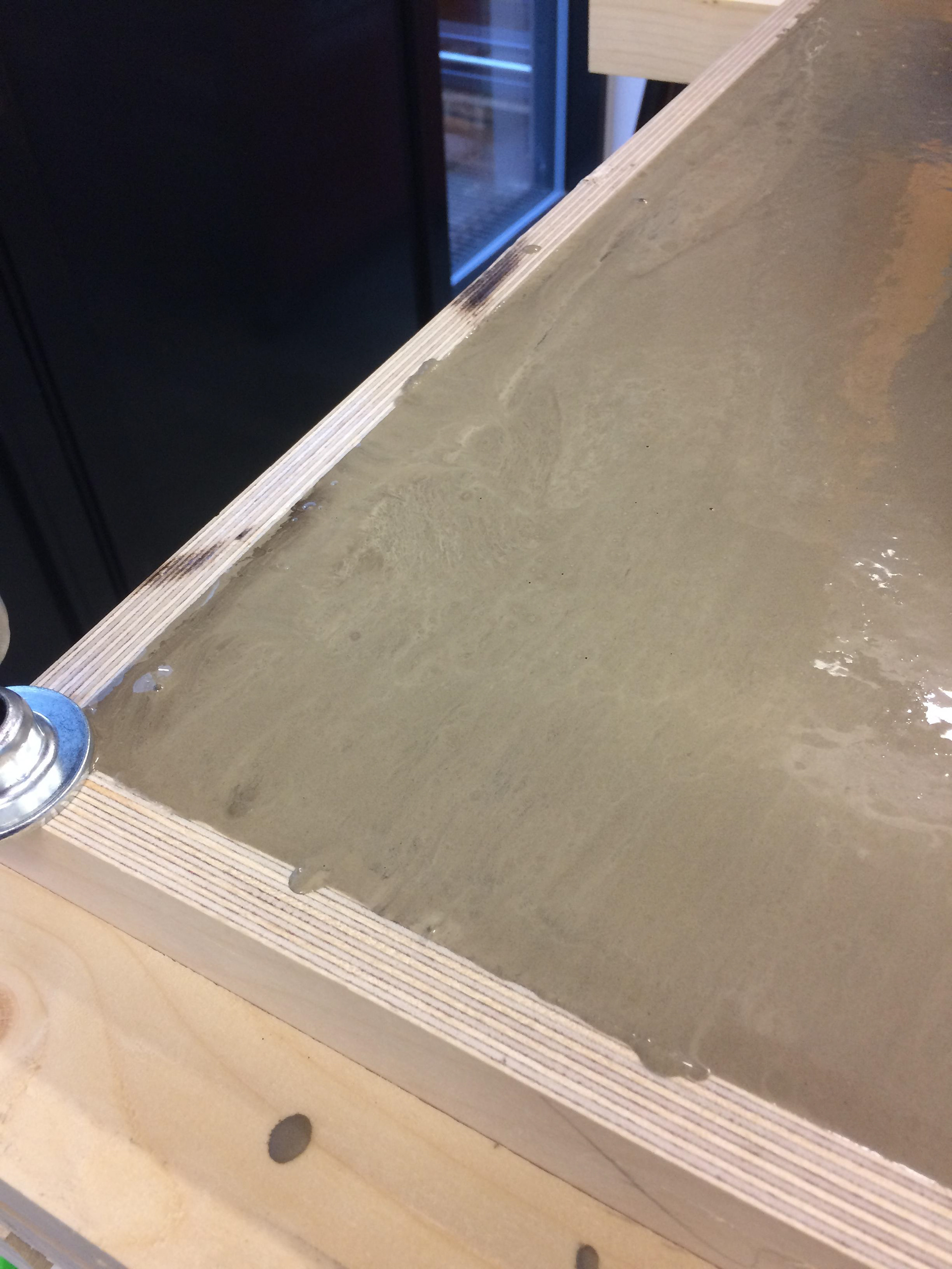 Støping av betongskap