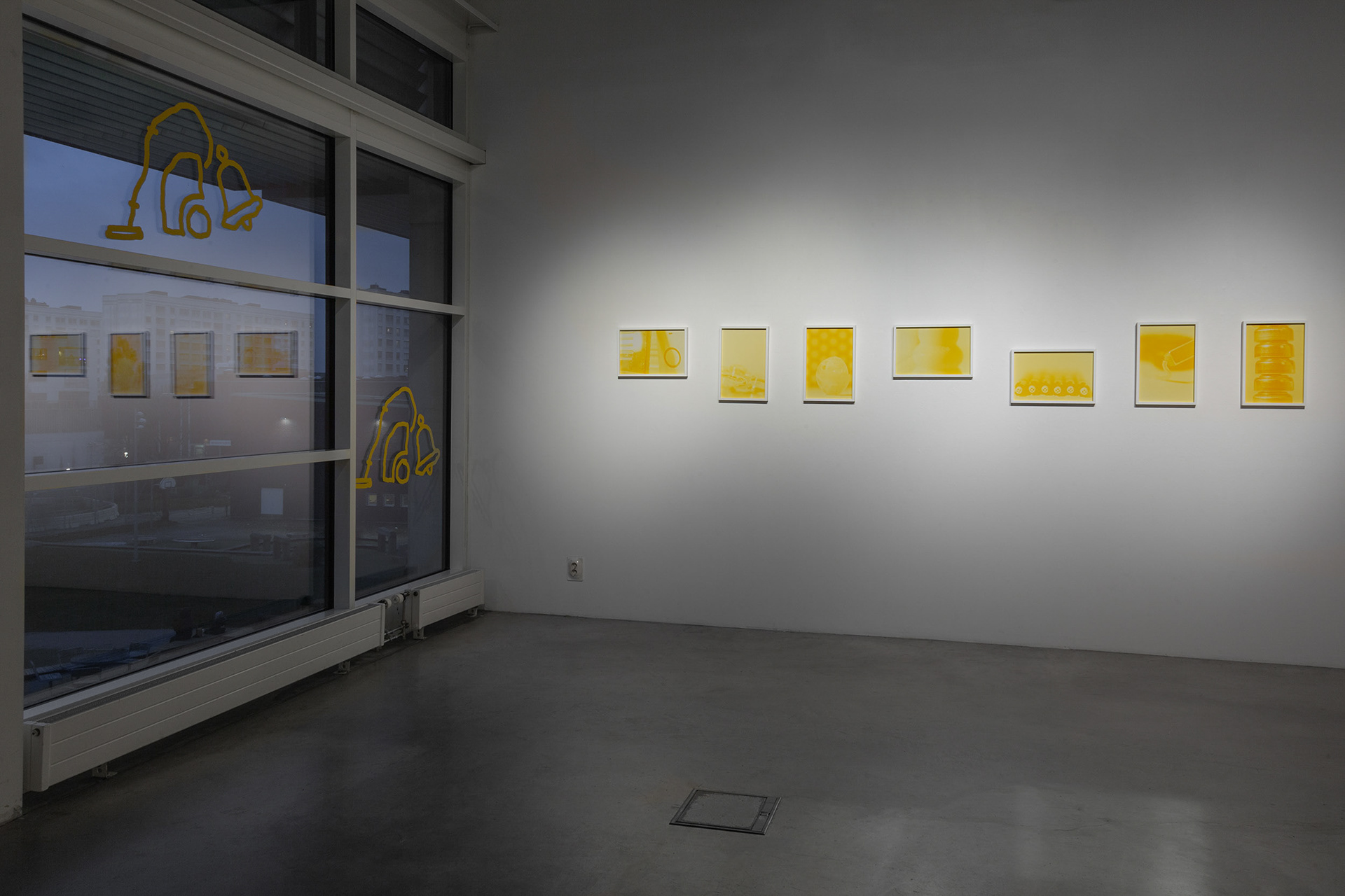 Monika Balu In Close Proximity yellow series