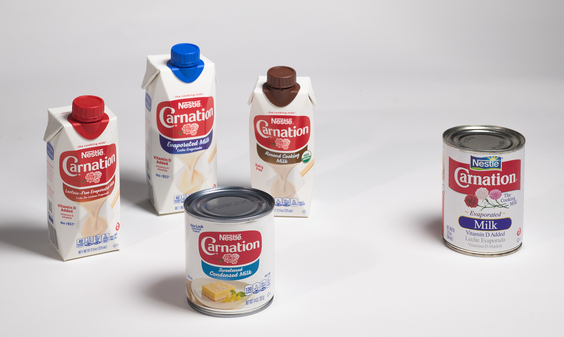 Nestle Carnation - Logo Redesign (New vs. Old)
