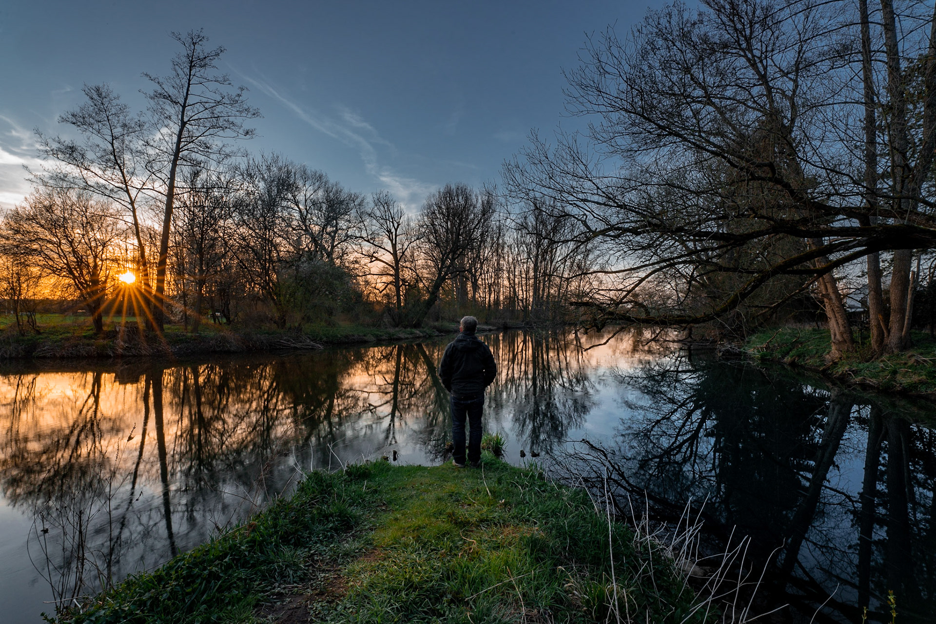 Where the Schwabach meets the Regnitz