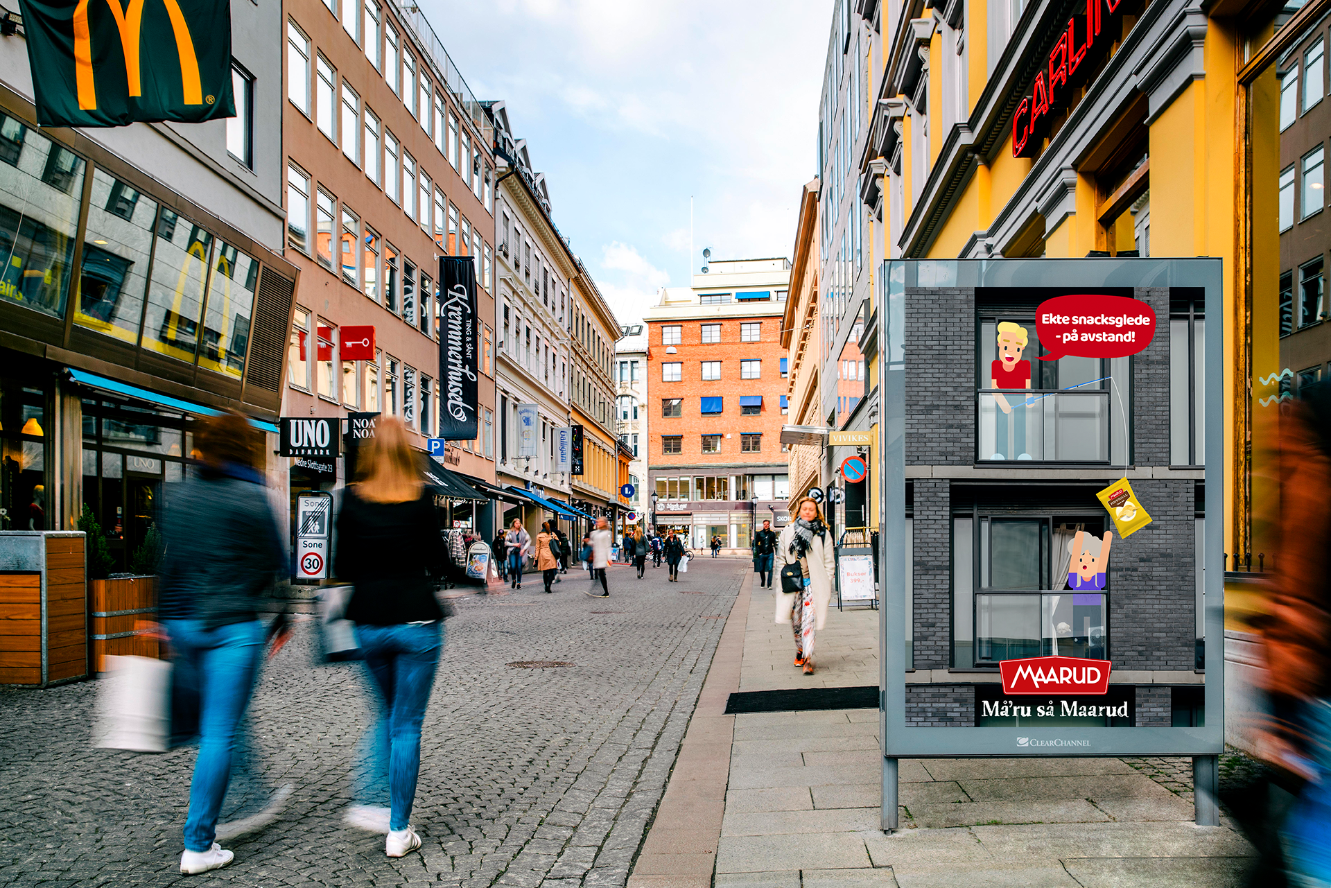 Fiktiv reklamekampanje for Maarud
