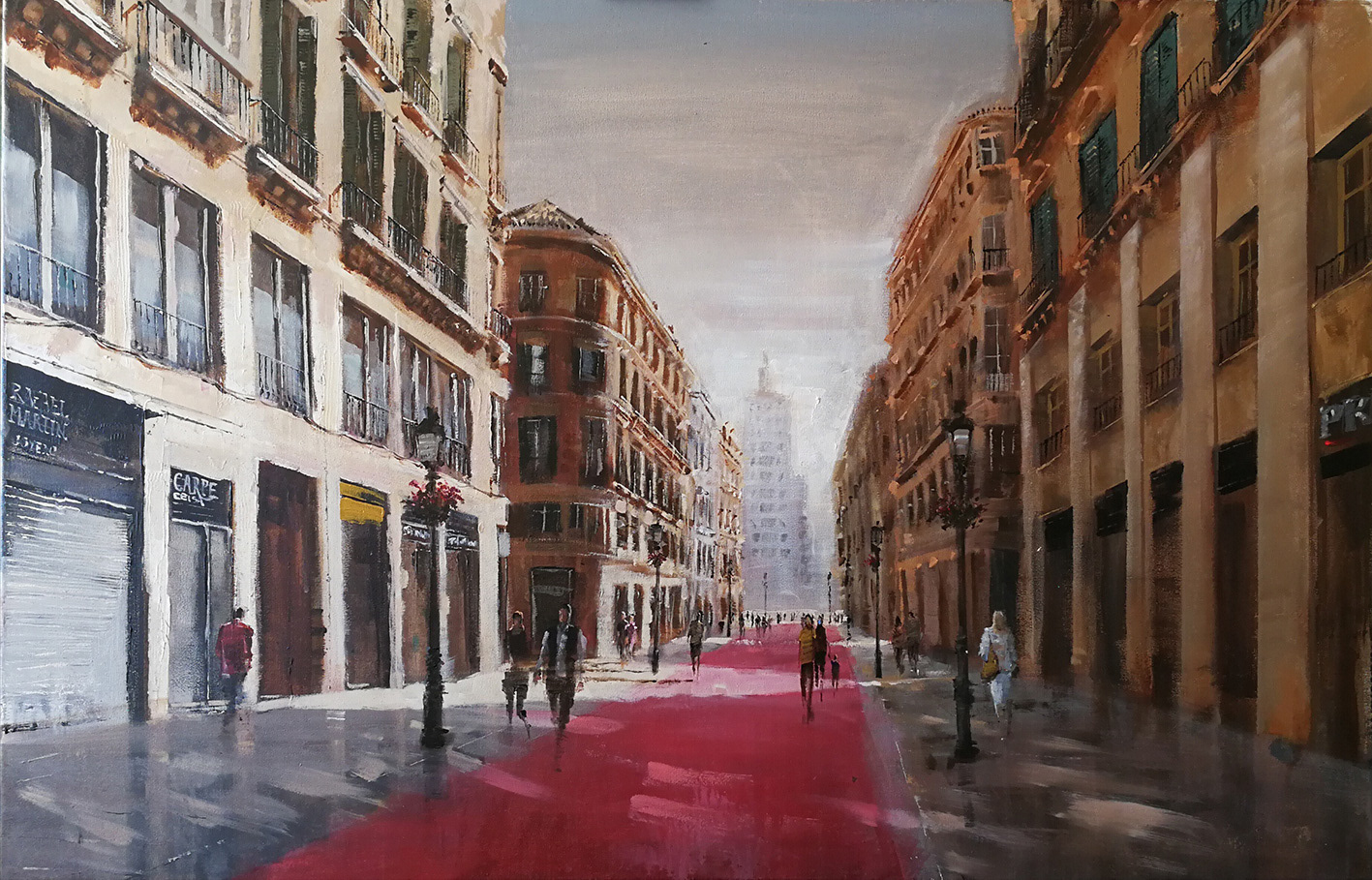 Daniel Bastida Calle Larios Alfombra Roja