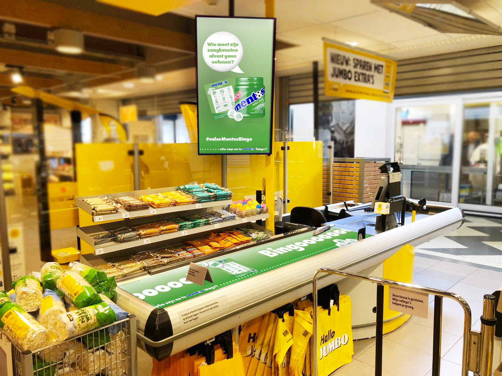 Reclame in supermarkten