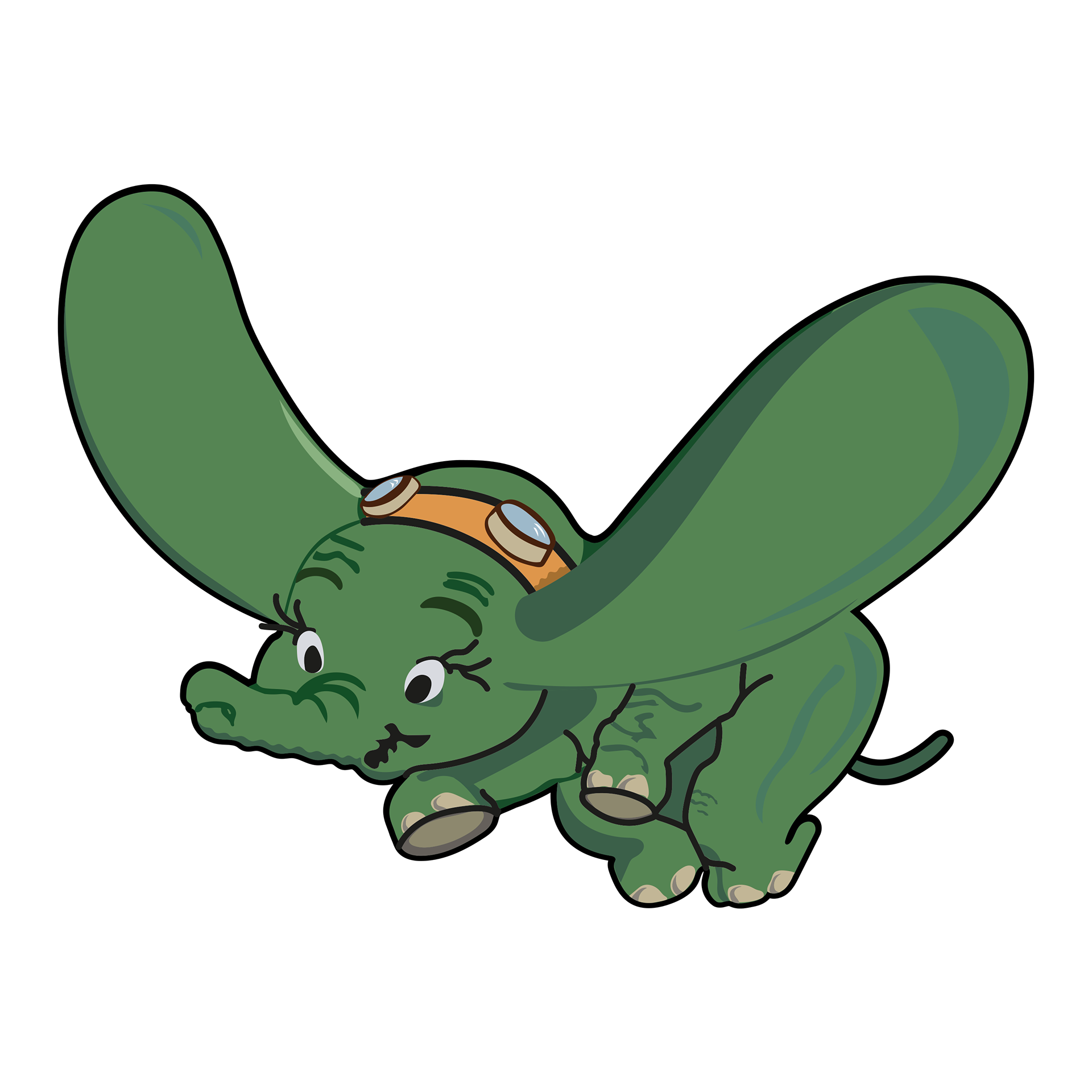 27 Squadron Dumbo Tail Art