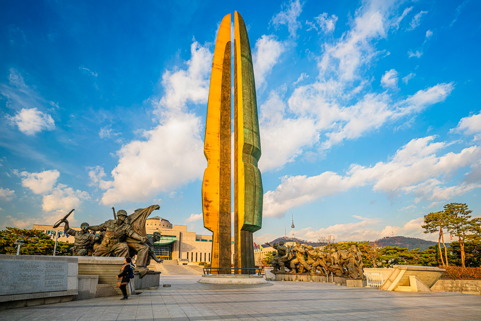 Korean War Memorial in Seoul