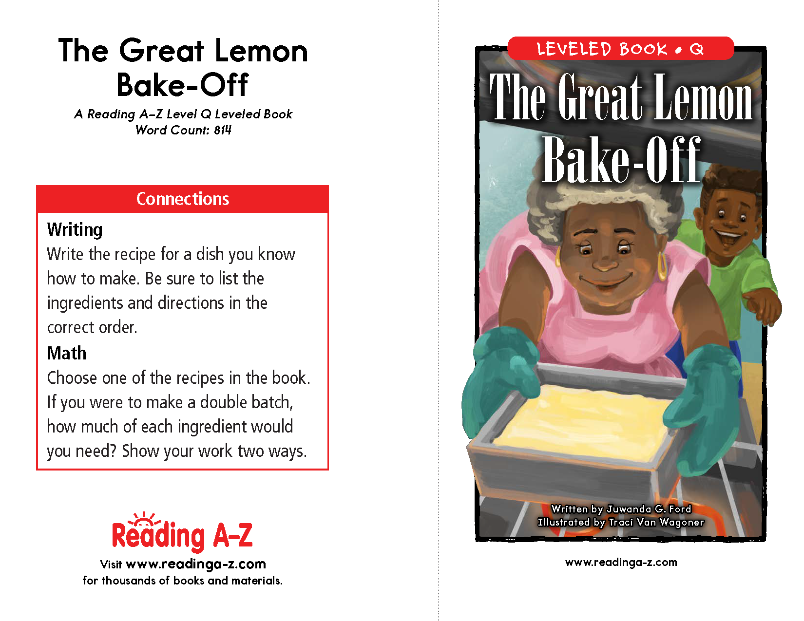 The Great Lemon Bake-Off illustrated by Traci Van Wagoner at Imagine That! Design