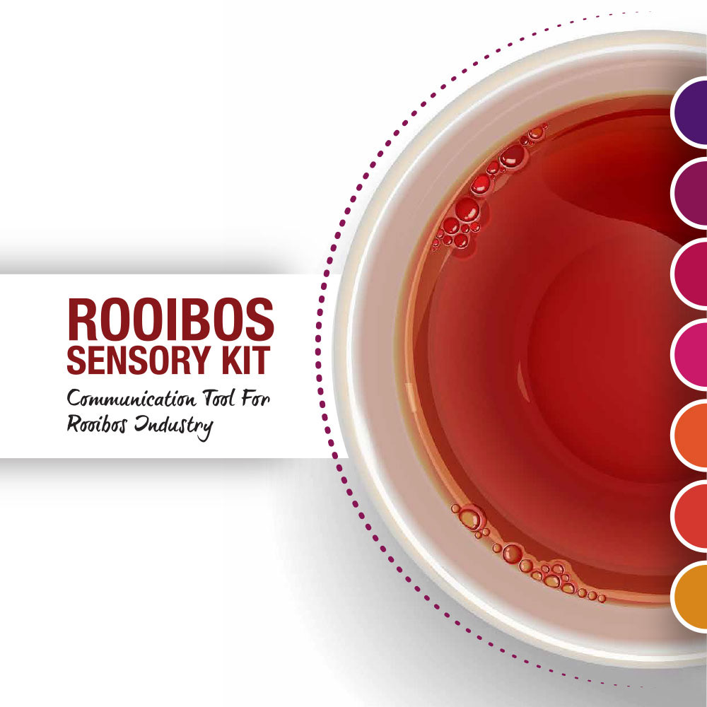 Rooibos Sensory Kit developed in conjunction with the Stellenbosch University Food science Department.