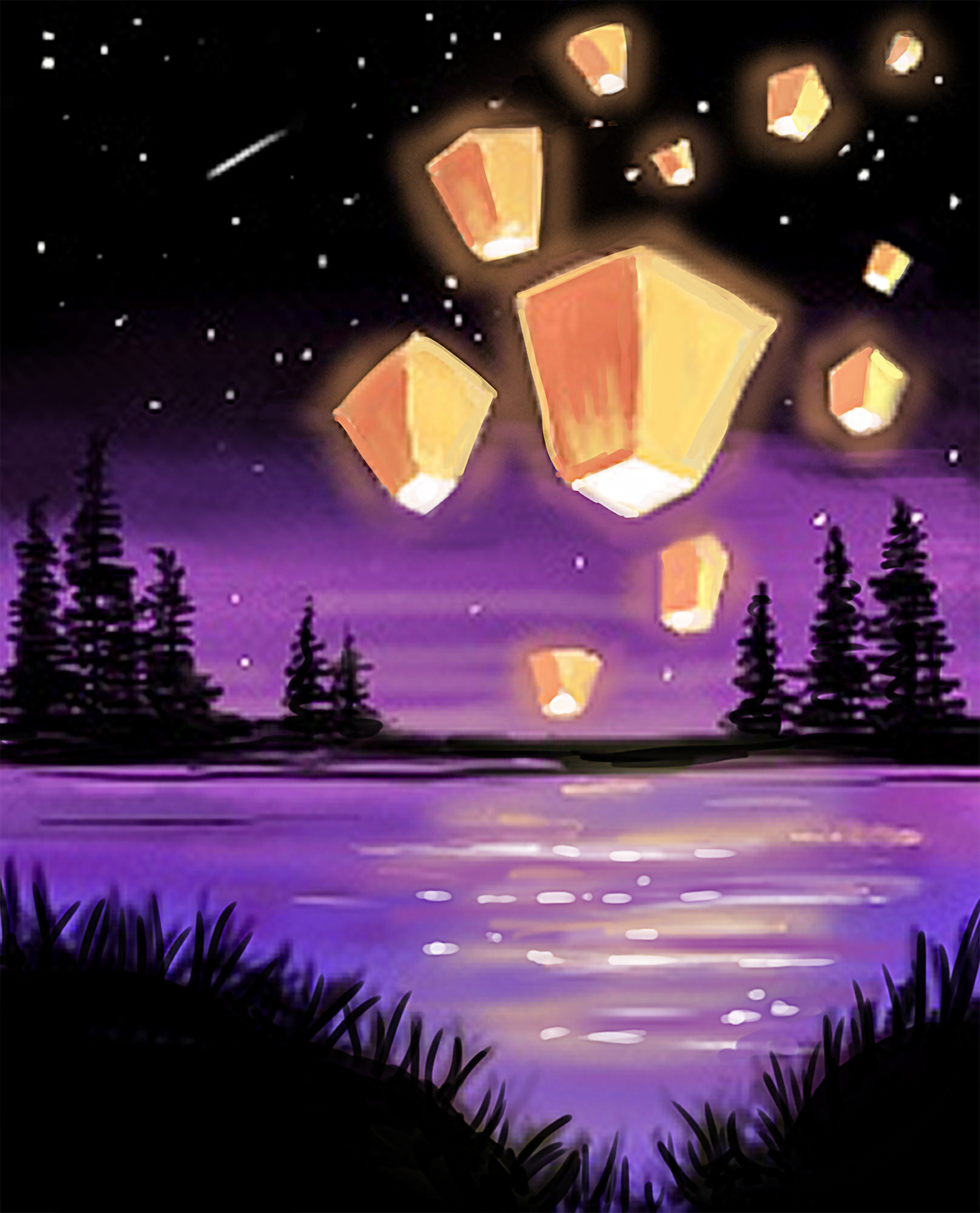 Floating Lanterns