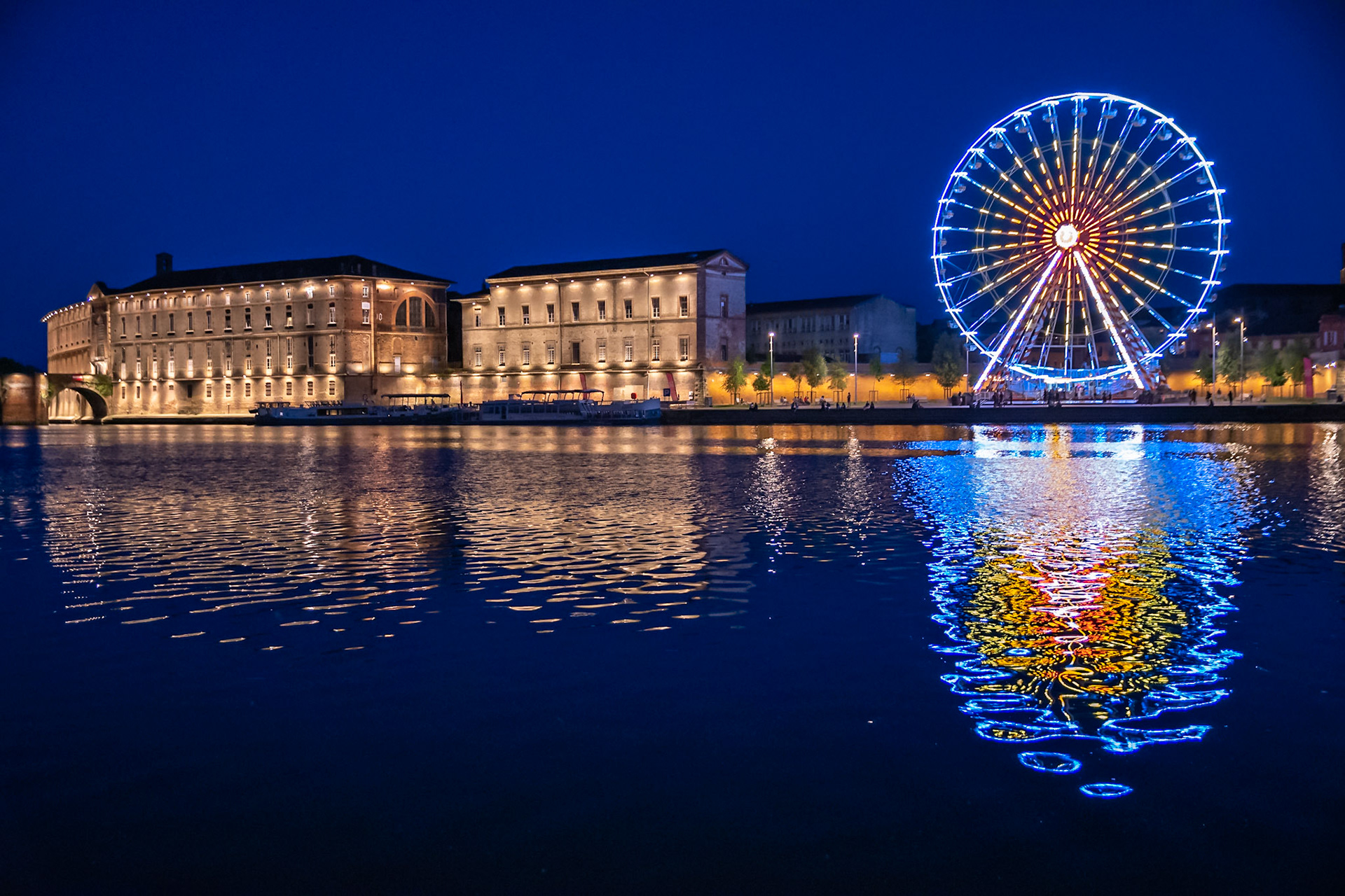 Toulouse _ Grande Roue sur Port Viguerie