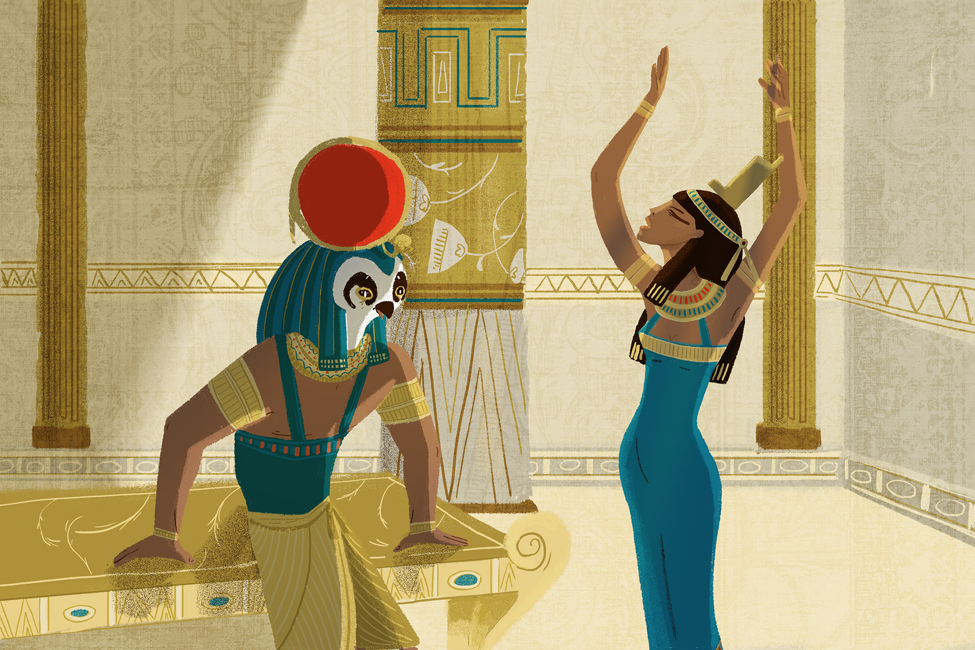 Isis et Osiris en histoire