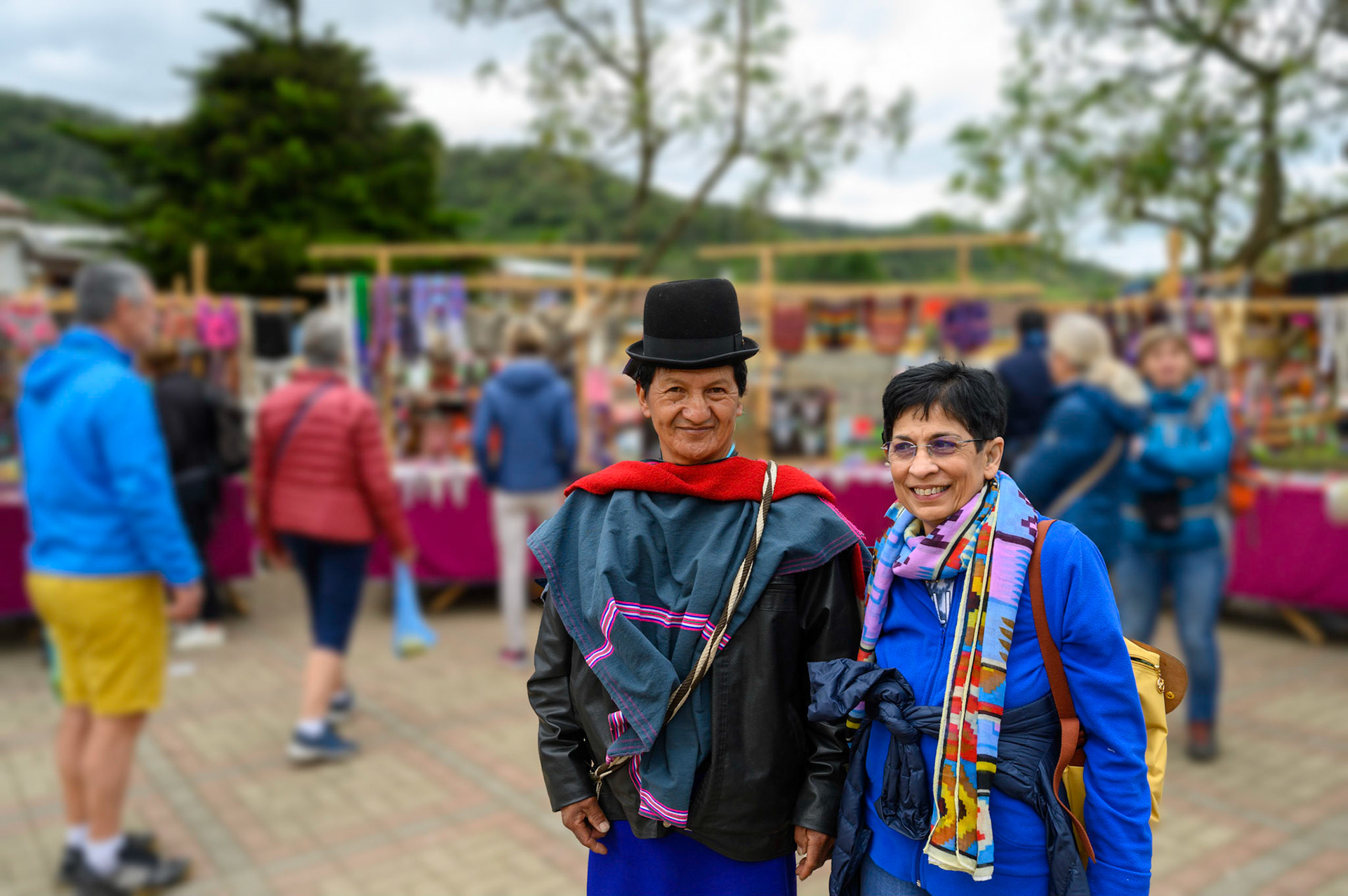 Silvia, Cauca, Colombie, Avec le Mamo (Chaman)