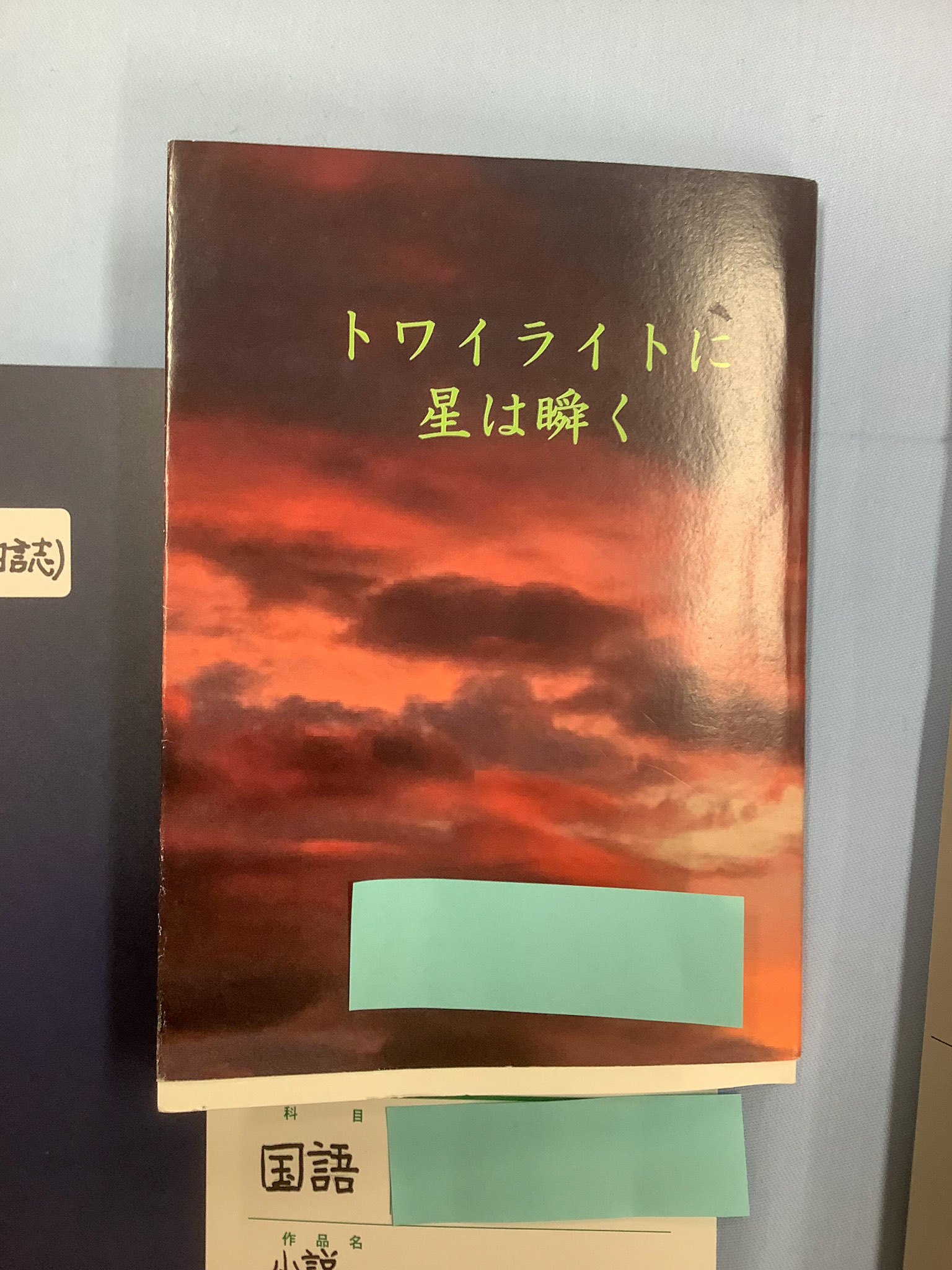 小説「トワイライトに星は瞬く」