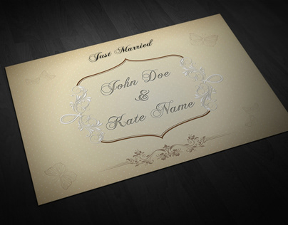 OWPictures - Wedding Invitation Card Template Vol.7