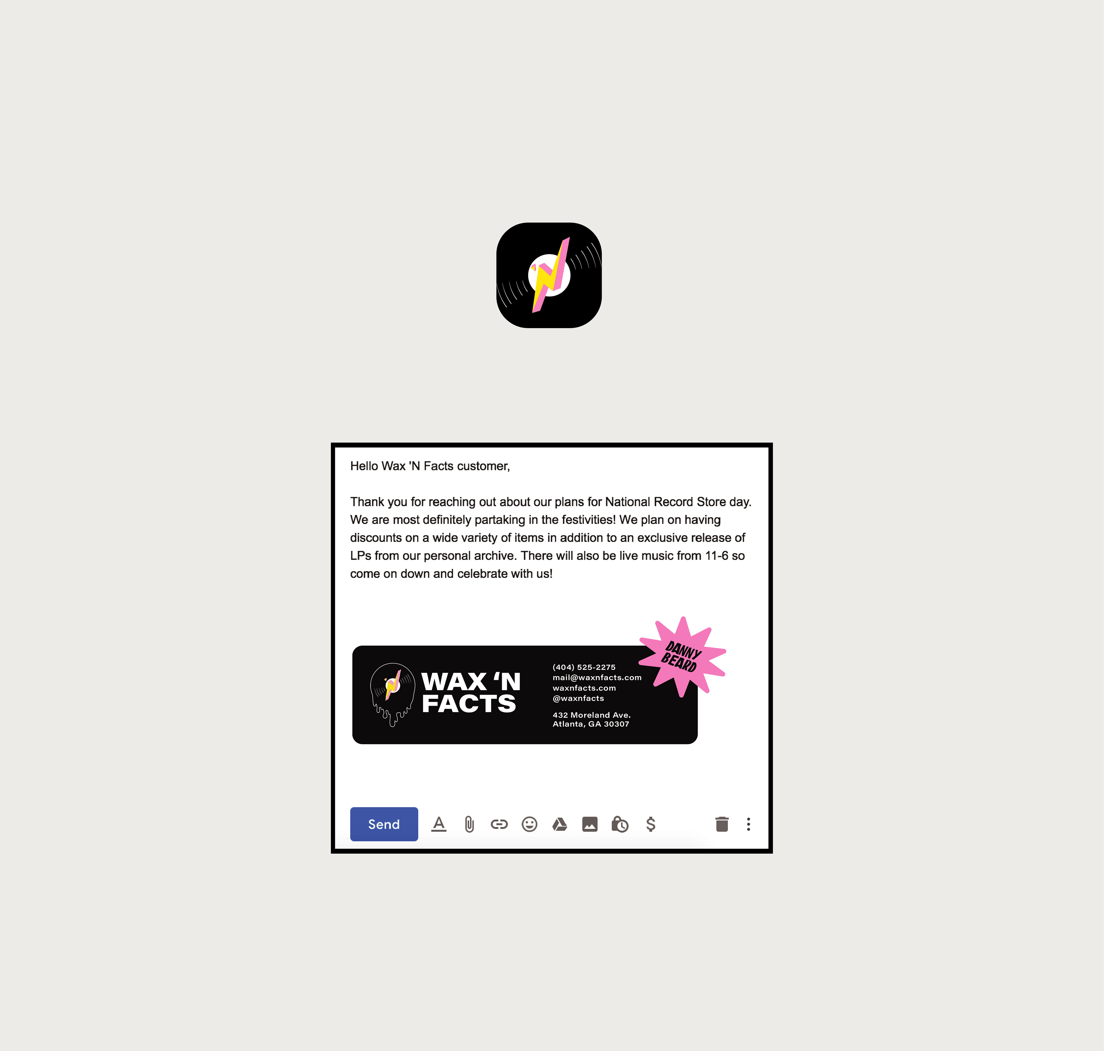 App Icon & Email Signature