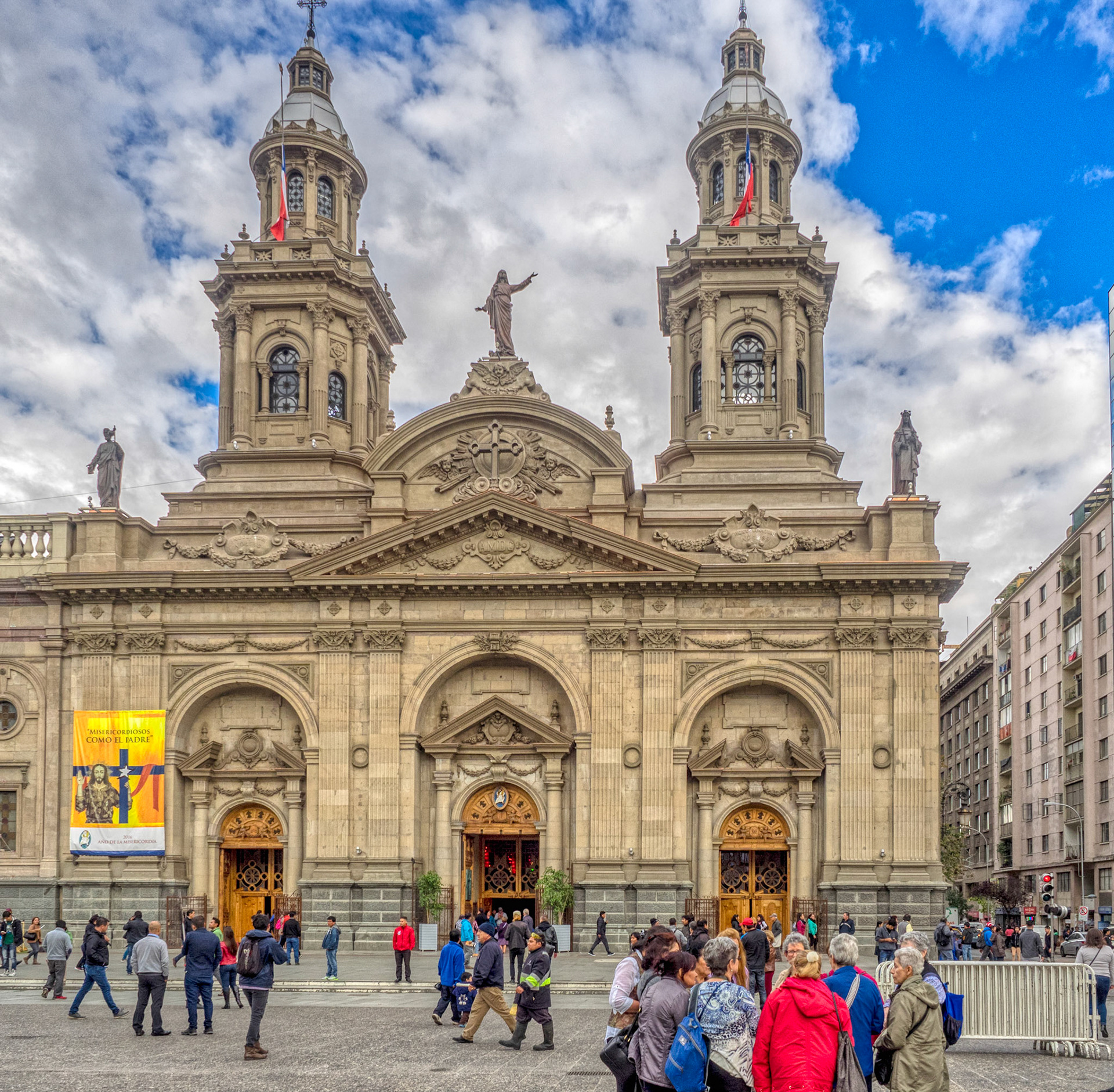 The Metropolitan Cathedral of Santiago
